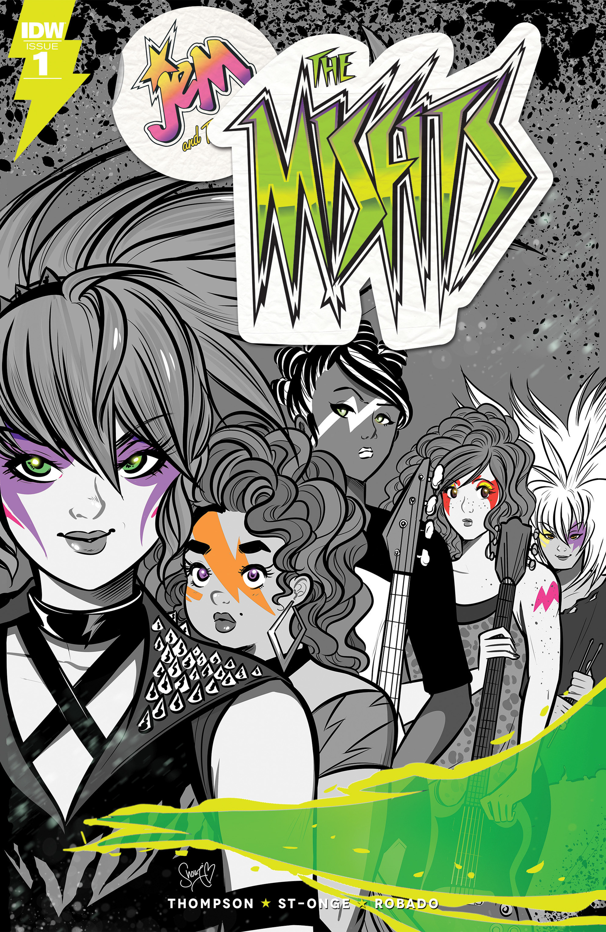 Read online Jem: The Misfits comic -  Issue #1 - 1