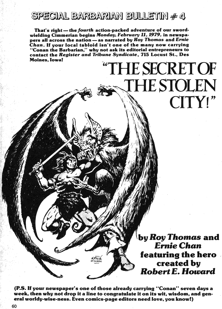 Read online The Savage Sword Of Conan comic -  Issue #39 - 59