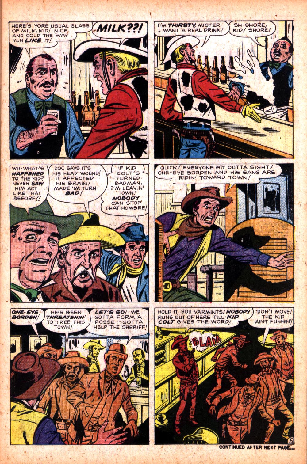 Read online Kid Colt Outlaw comic -  Issue #95 - 7