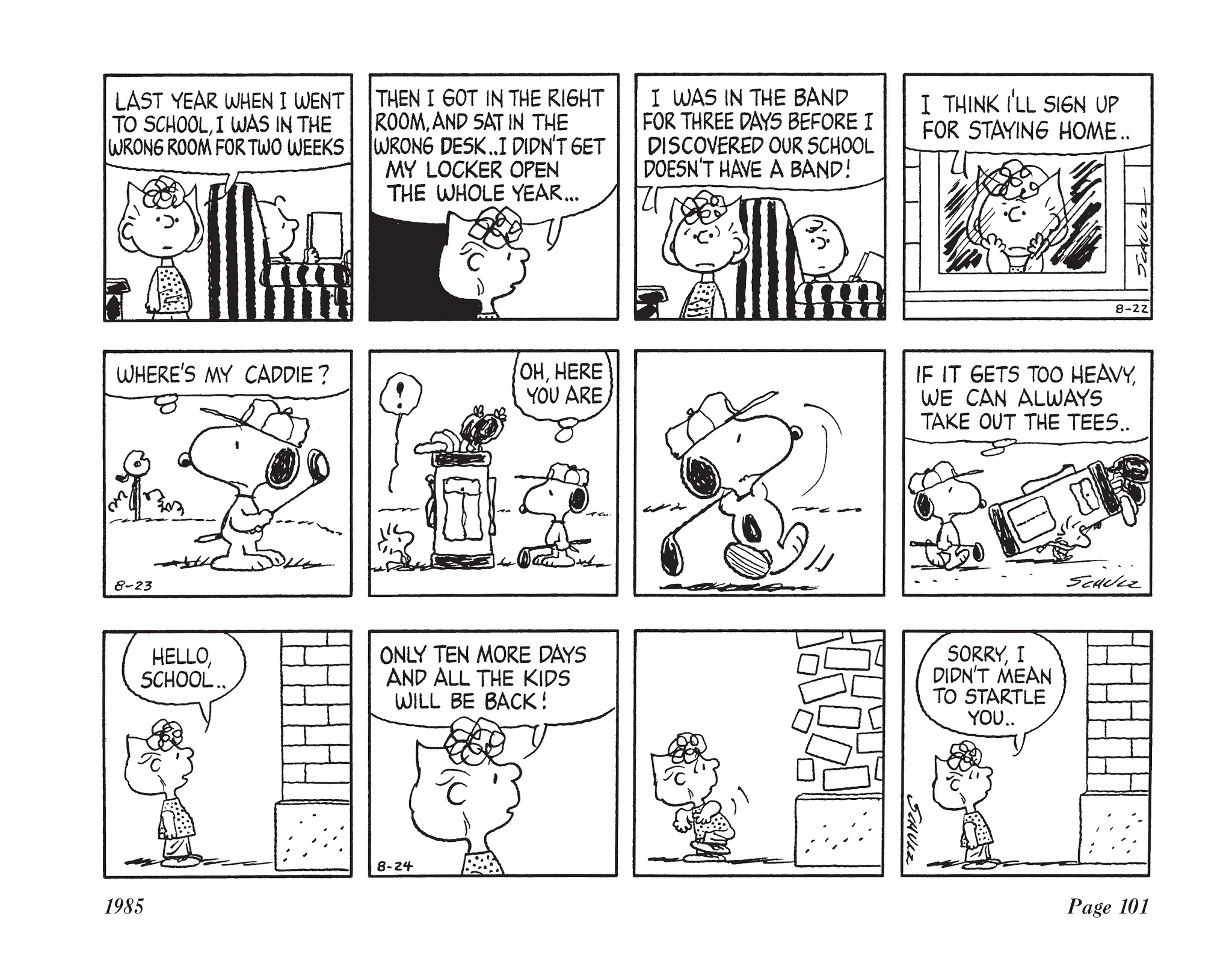 Read online The Complete Peanuts comic -  Issue # TPB 18 - 113