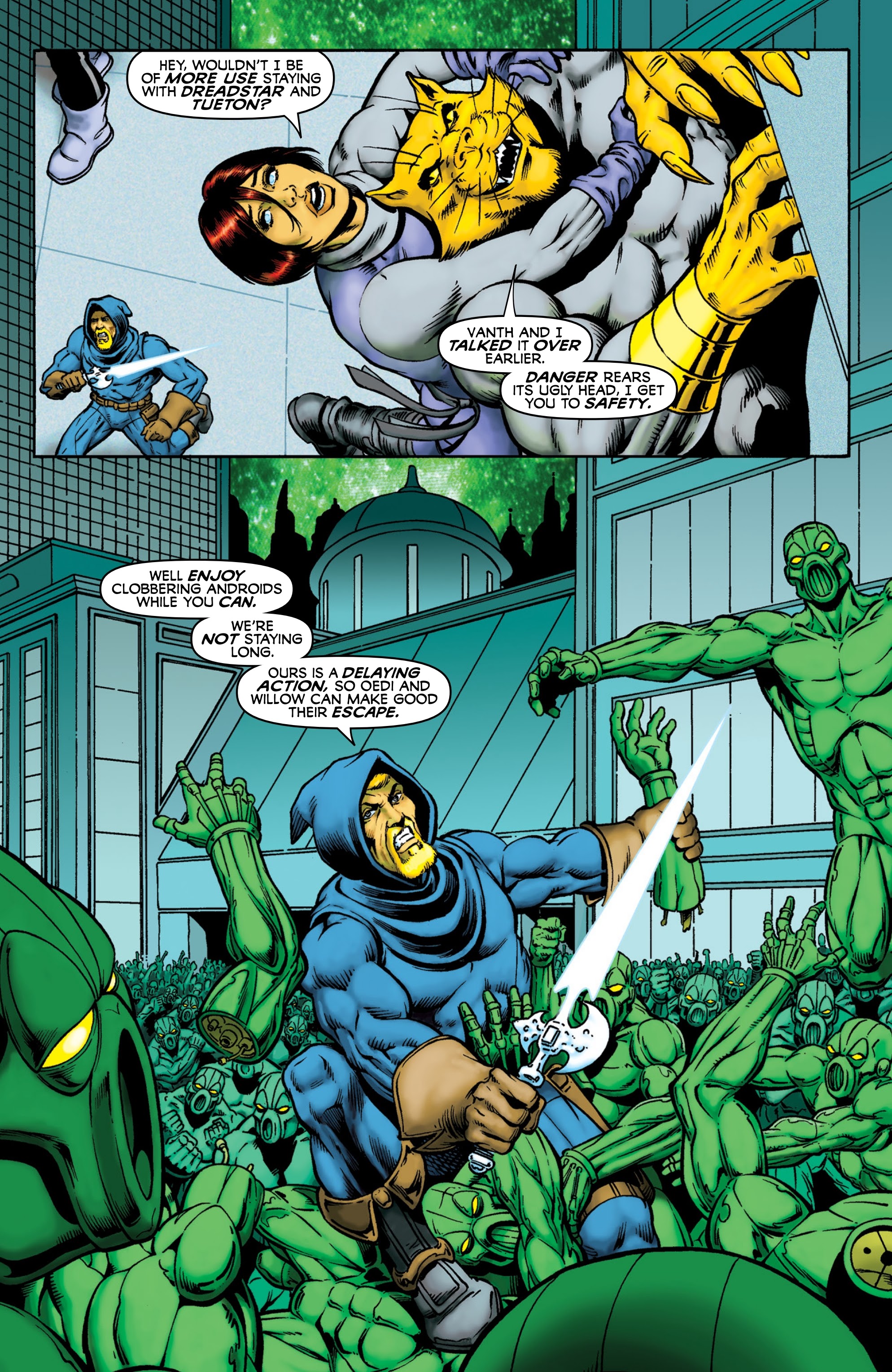 Read online Dreadstar Returns comic -  Issue # TPB - 52