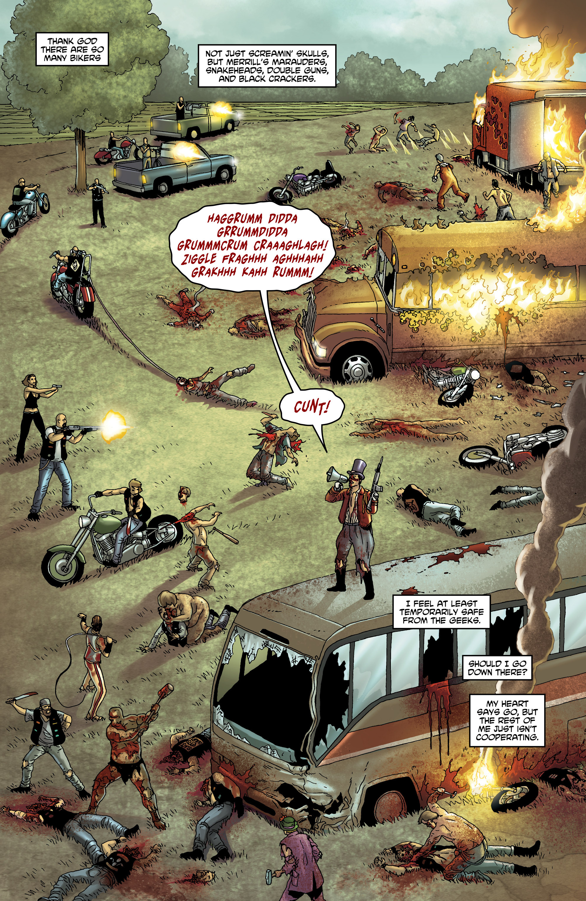 Read online Crossed: Badlands comic -  Issue #12 - 17