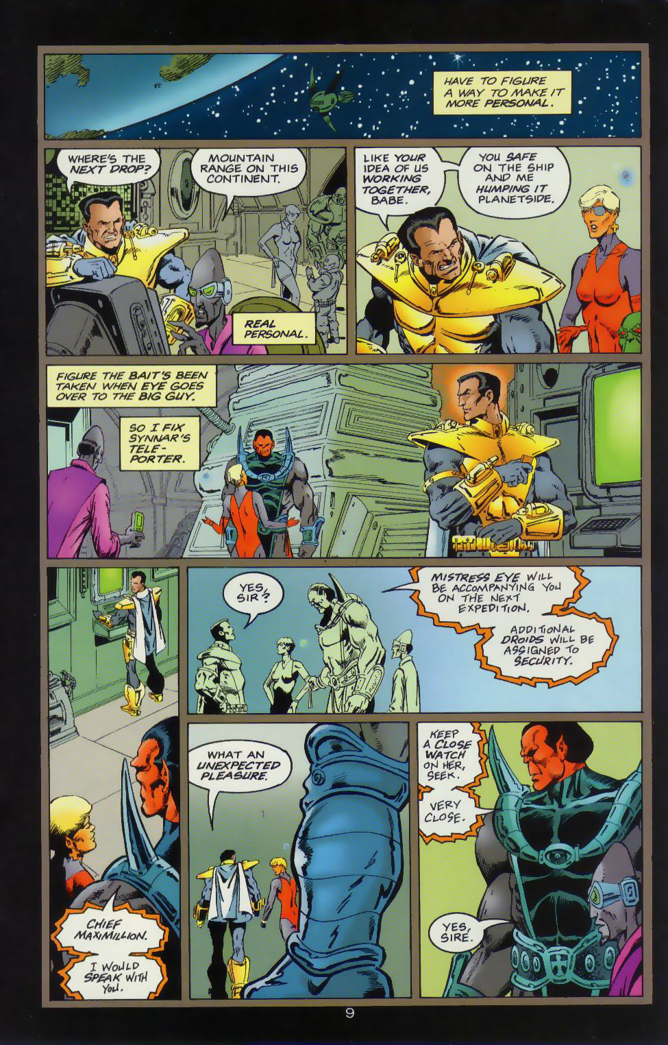 Read online Hardcore Station comic -  Issue #5 - 10