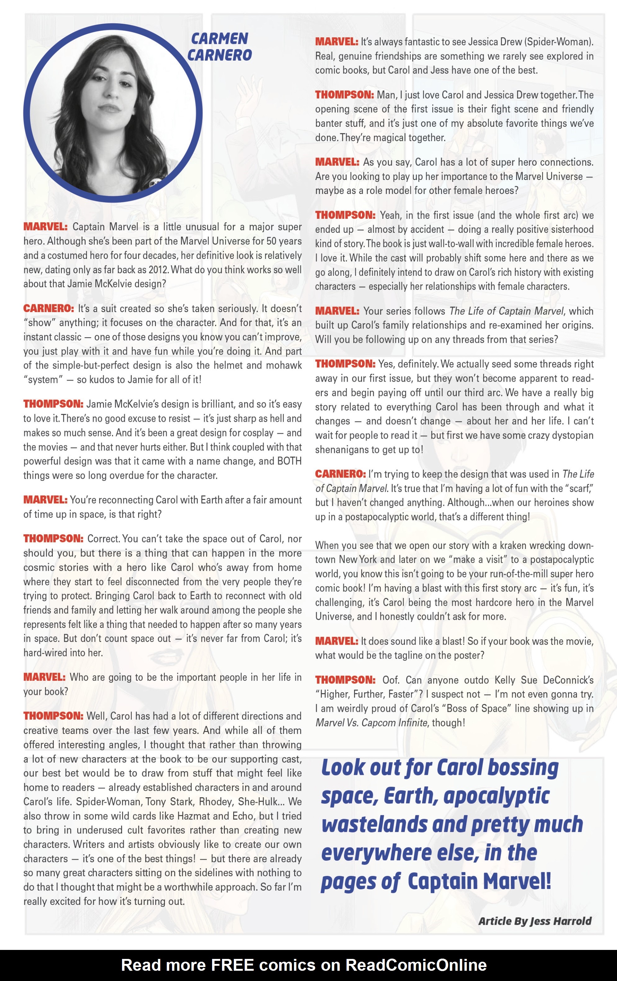 Read online Captain Marvel Start Here Sampler 2019 comic -  Issue # Full - 13