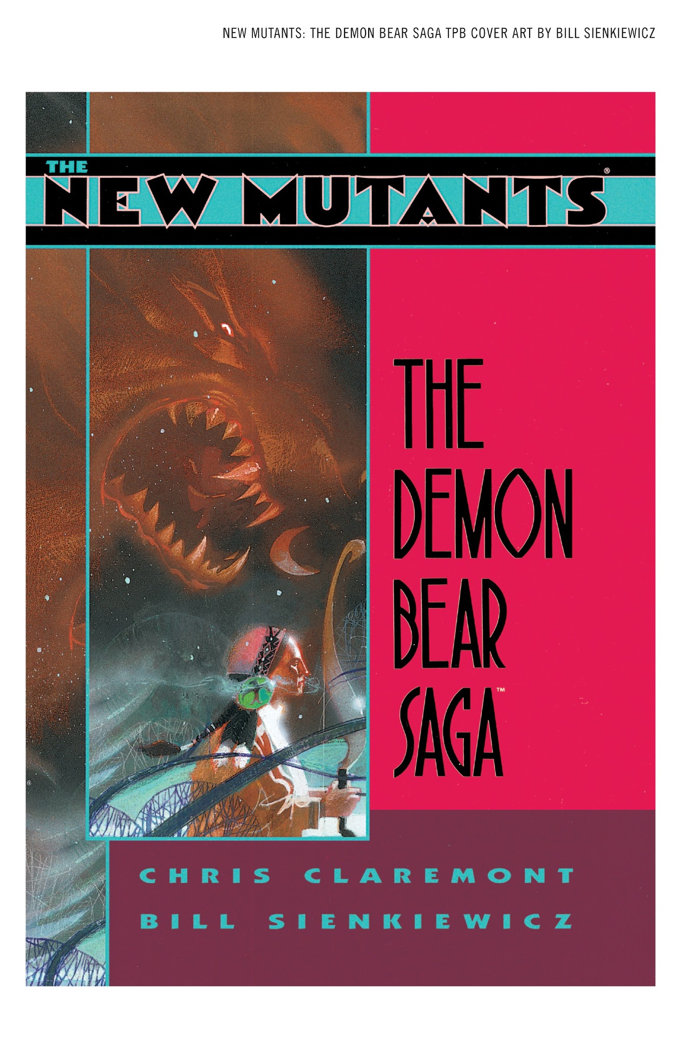 Read online The New Mutants: Demon Bear comic -  Issue # TPB - 133