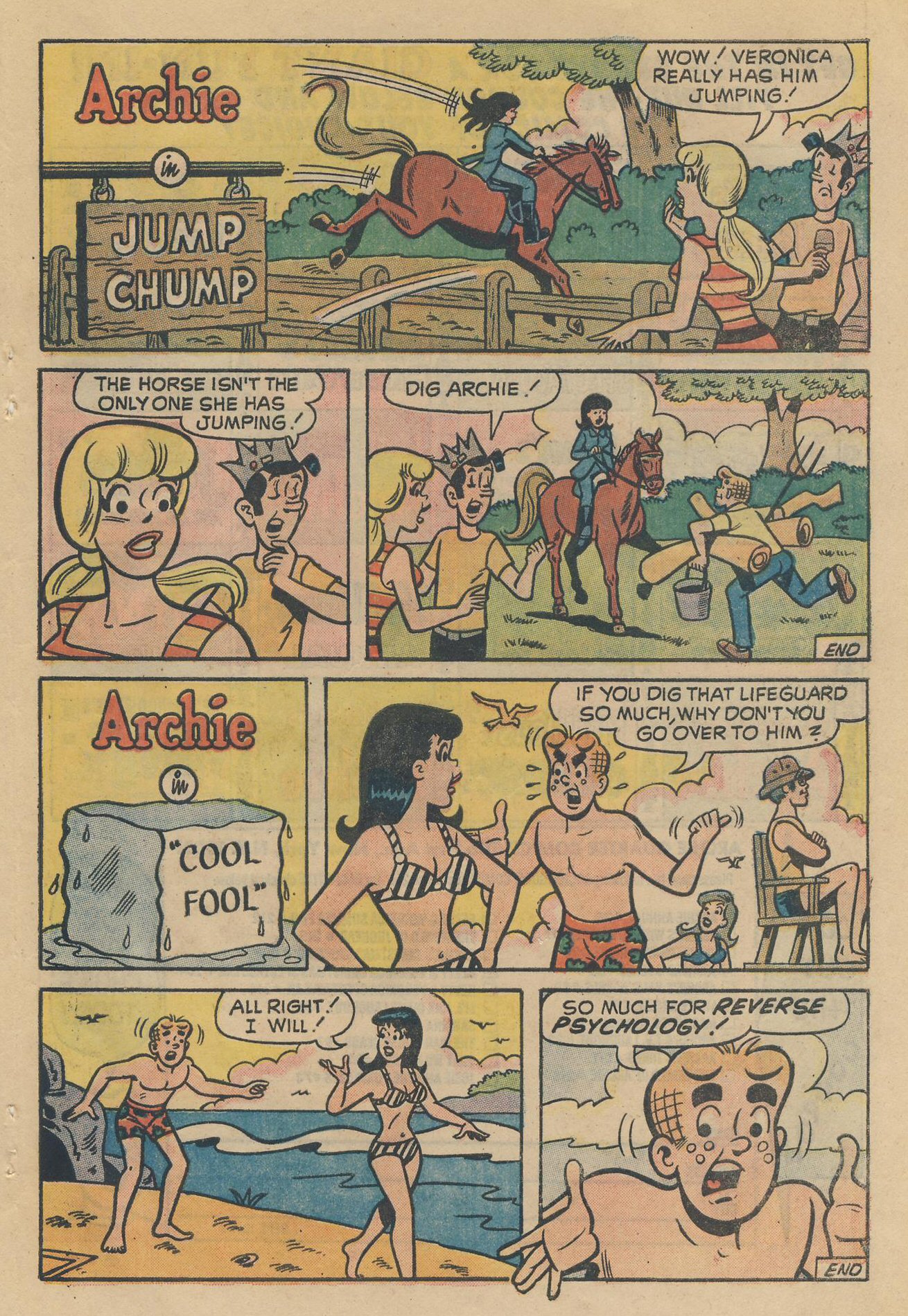 Read online Archie's TV Laugh-Out comic -  Issue #22 - 31