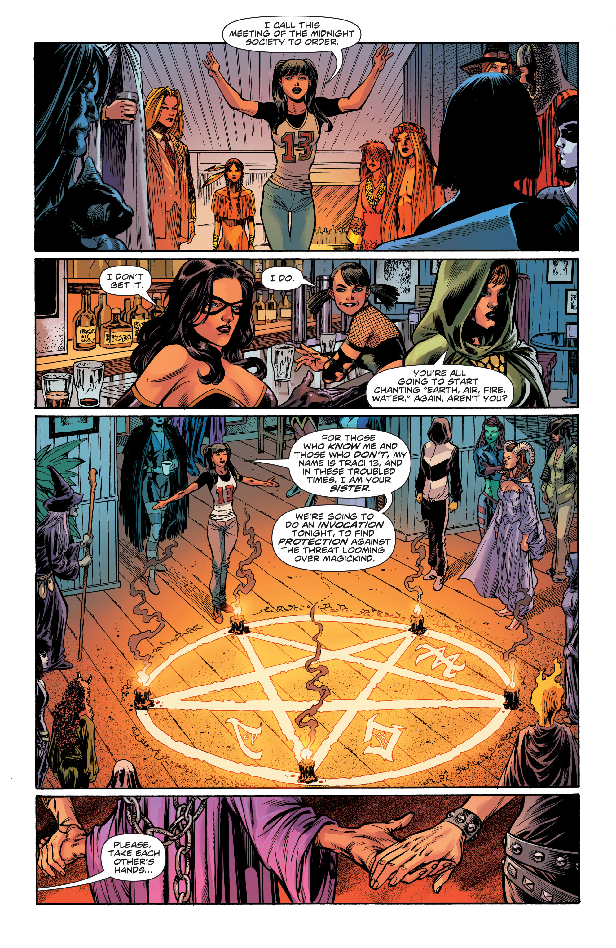 Read online Wonder Woman and Justice League Dark: The Witching Hour comic -  Issue # _TPB - 22