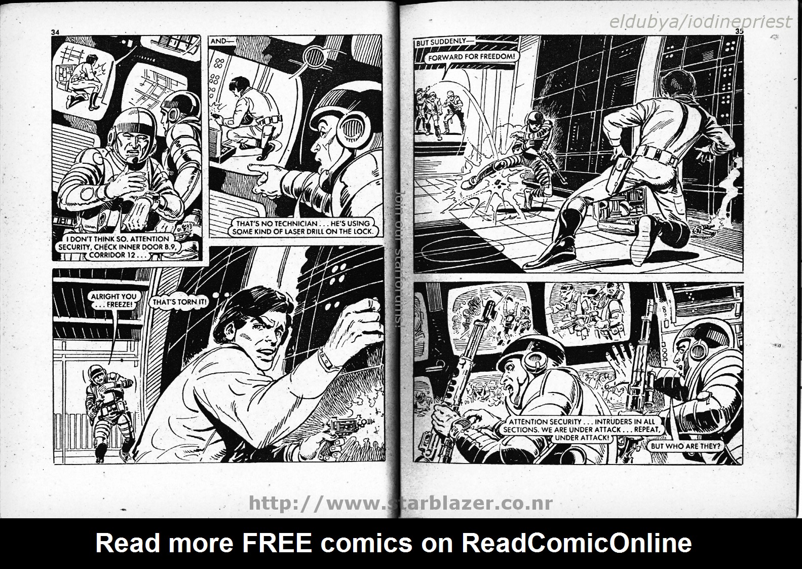 Read online Starblazer comic -  Issue #73 - 19