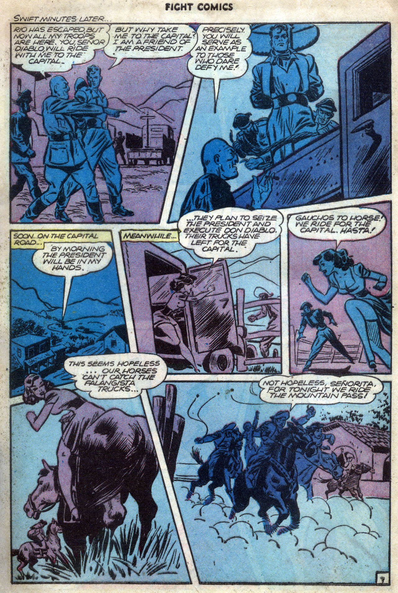 Read online Fight Comics comic -  Issue #45 - 9