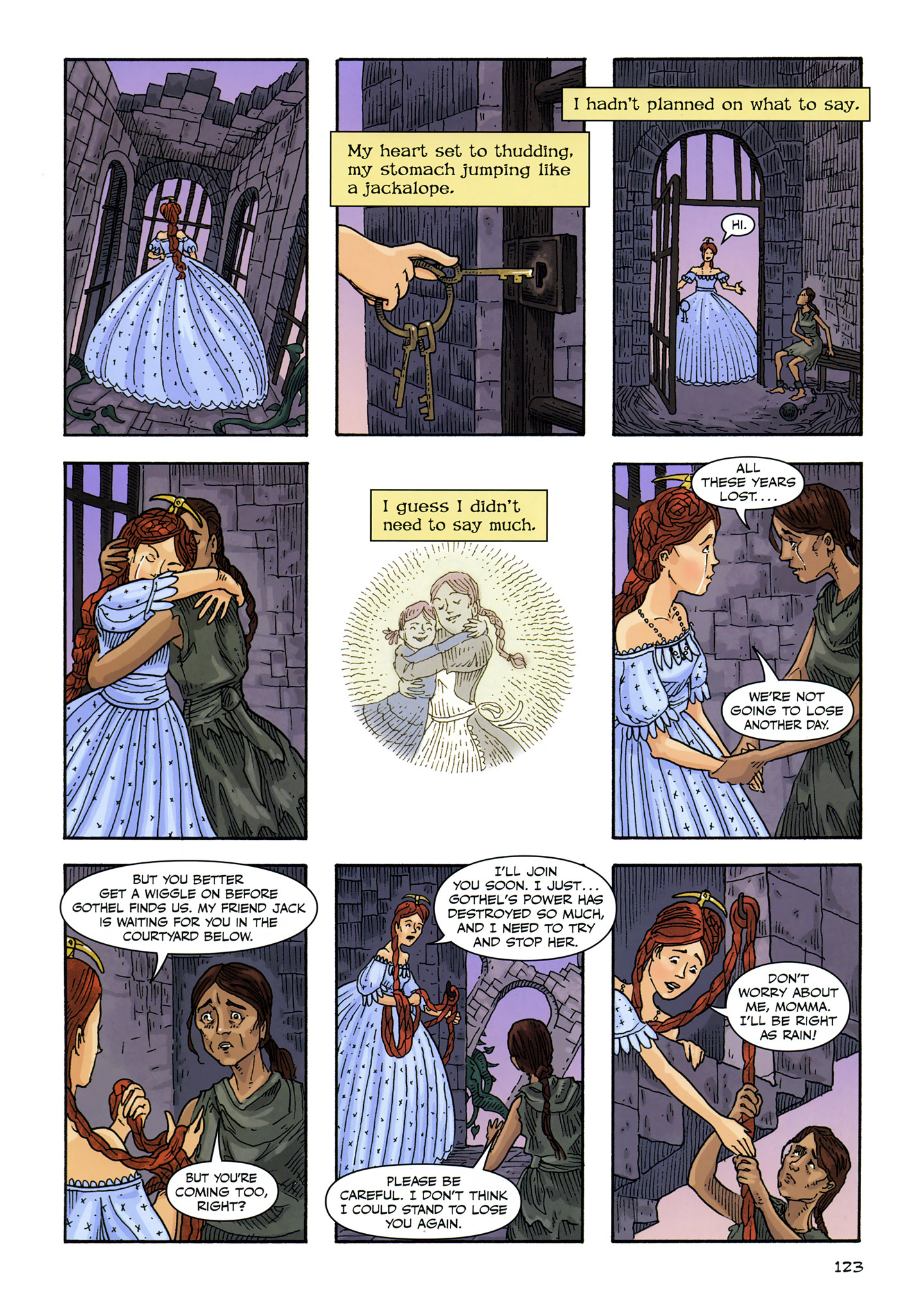 Read online Rapunzel's Revenge comic -  Issue # TPB - 125