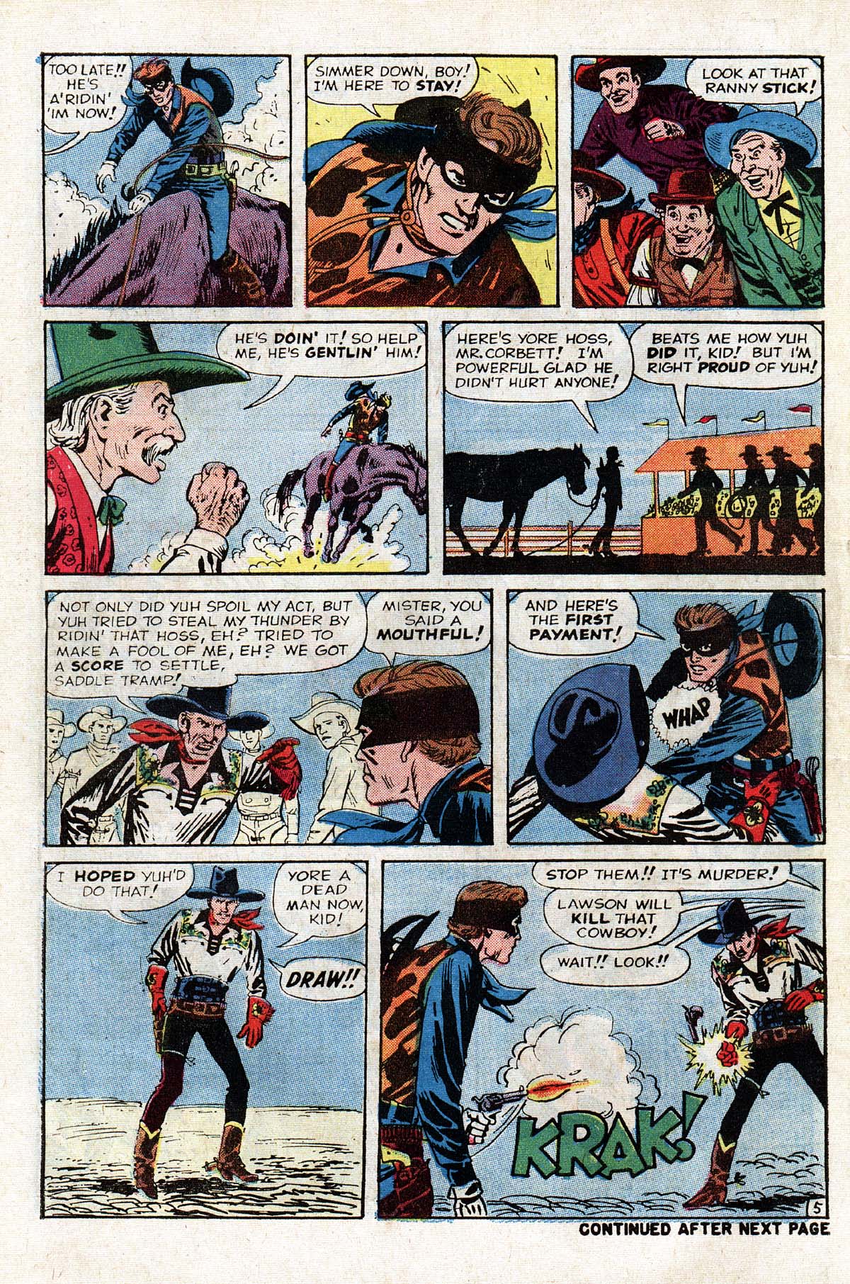 Read online The Mighty Marvel Western comic -  Issue #17 - 22