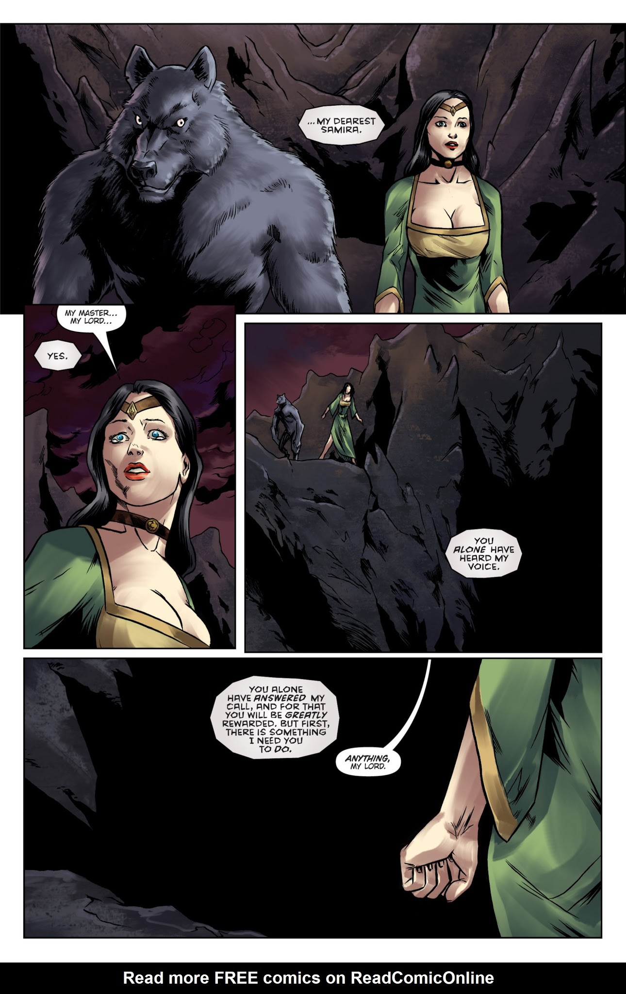 Read online Grimm Fairy Tales presents Hunters: The Shadowlands comic -  Issue # TPB - 33