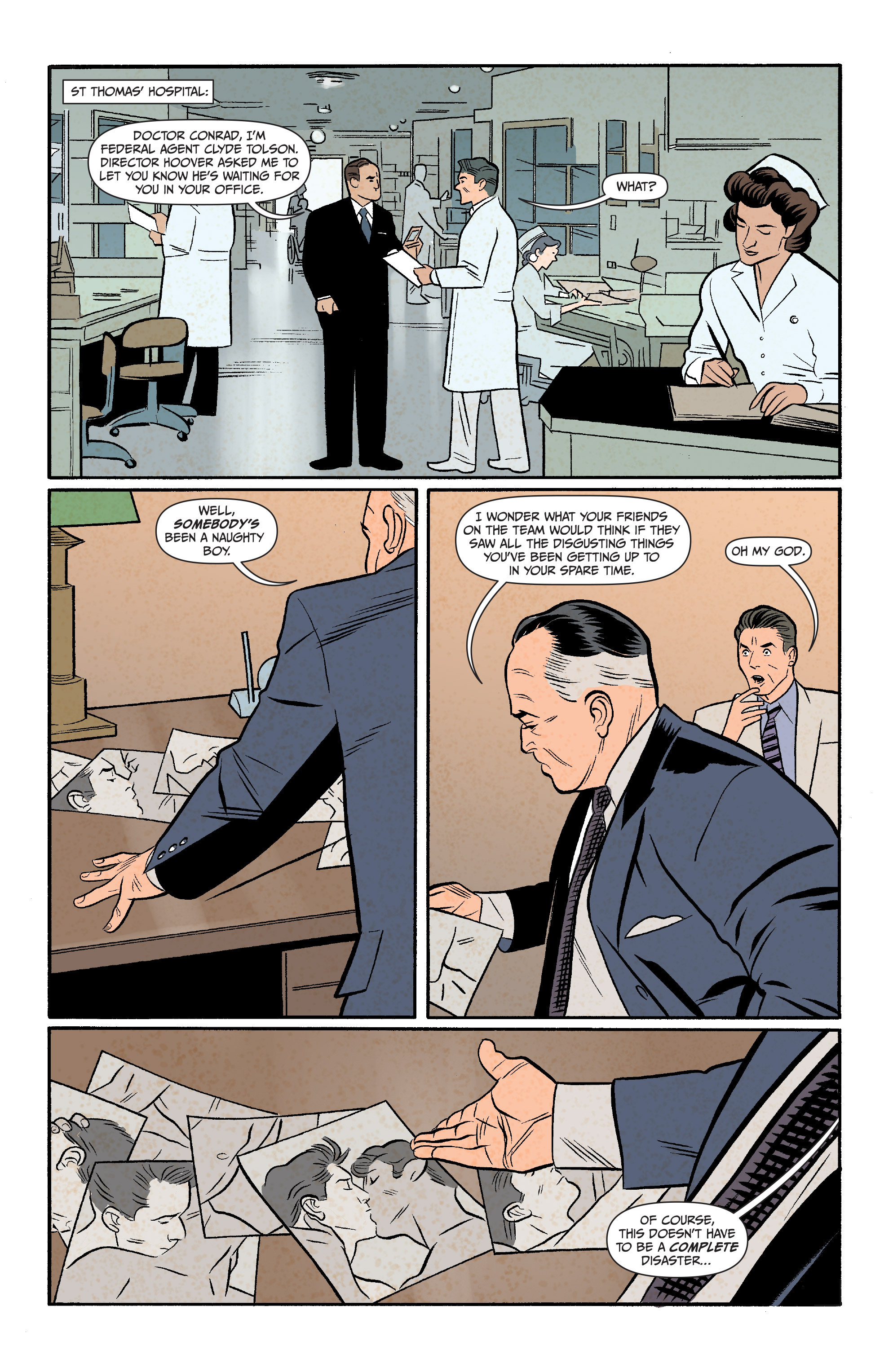 Read online Jupiter's Circle comic -  Issue #1 - 25