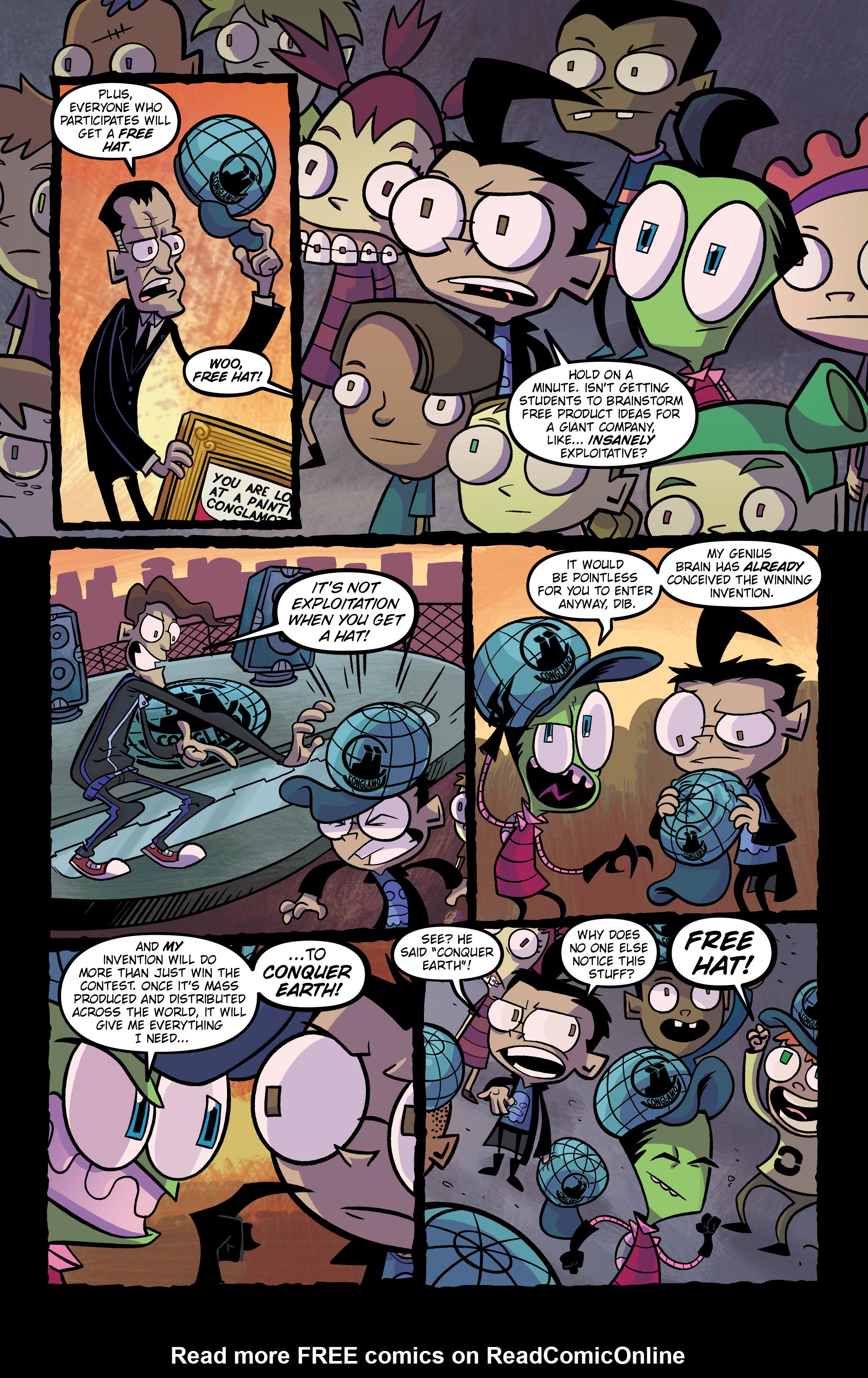 Read online Invader Zim comic -  Issue # _TPB 7 - 34