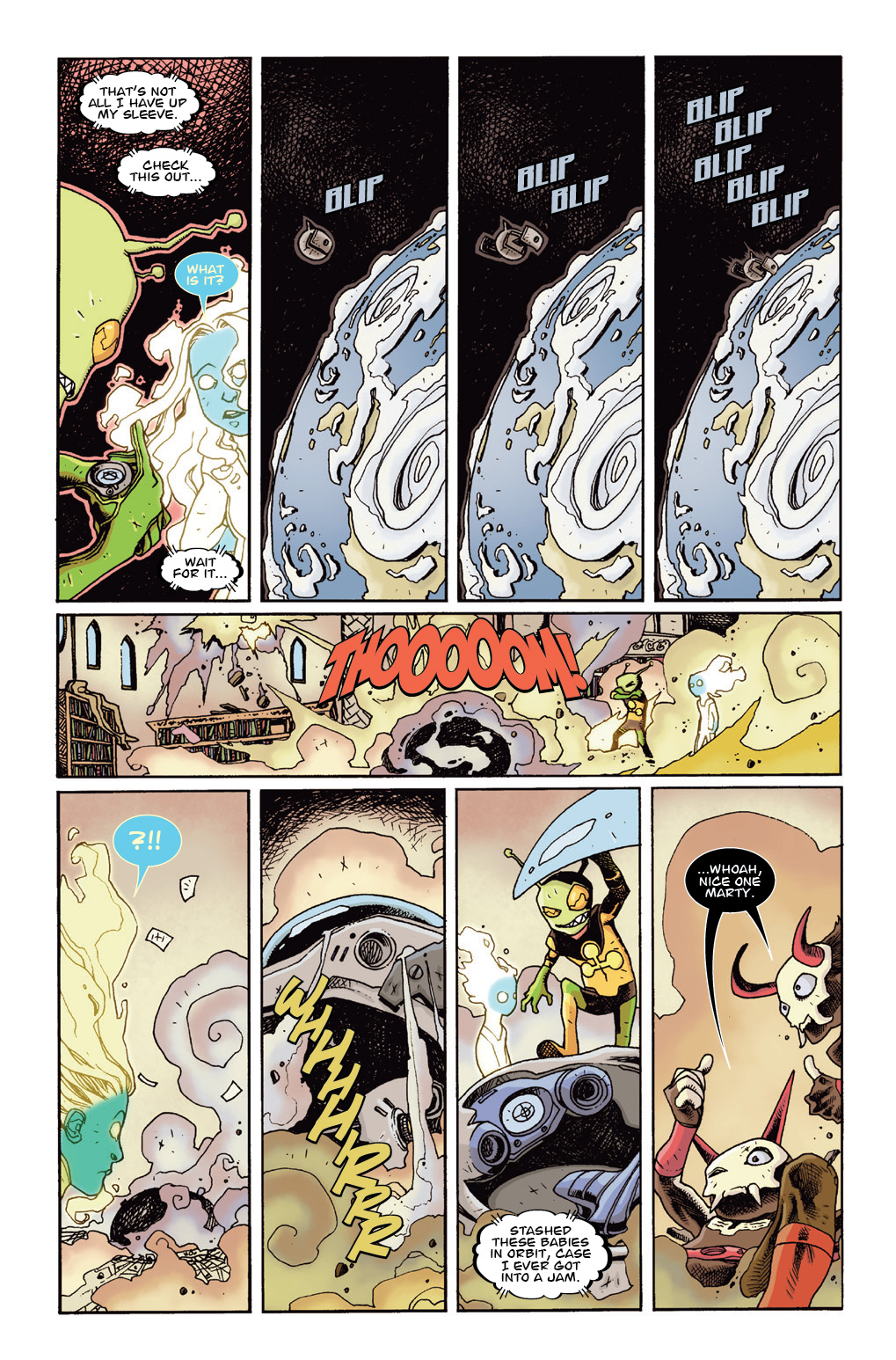 Read online Gladstone's School for World Conquerors (2013) comic -  Issue #5 - 12