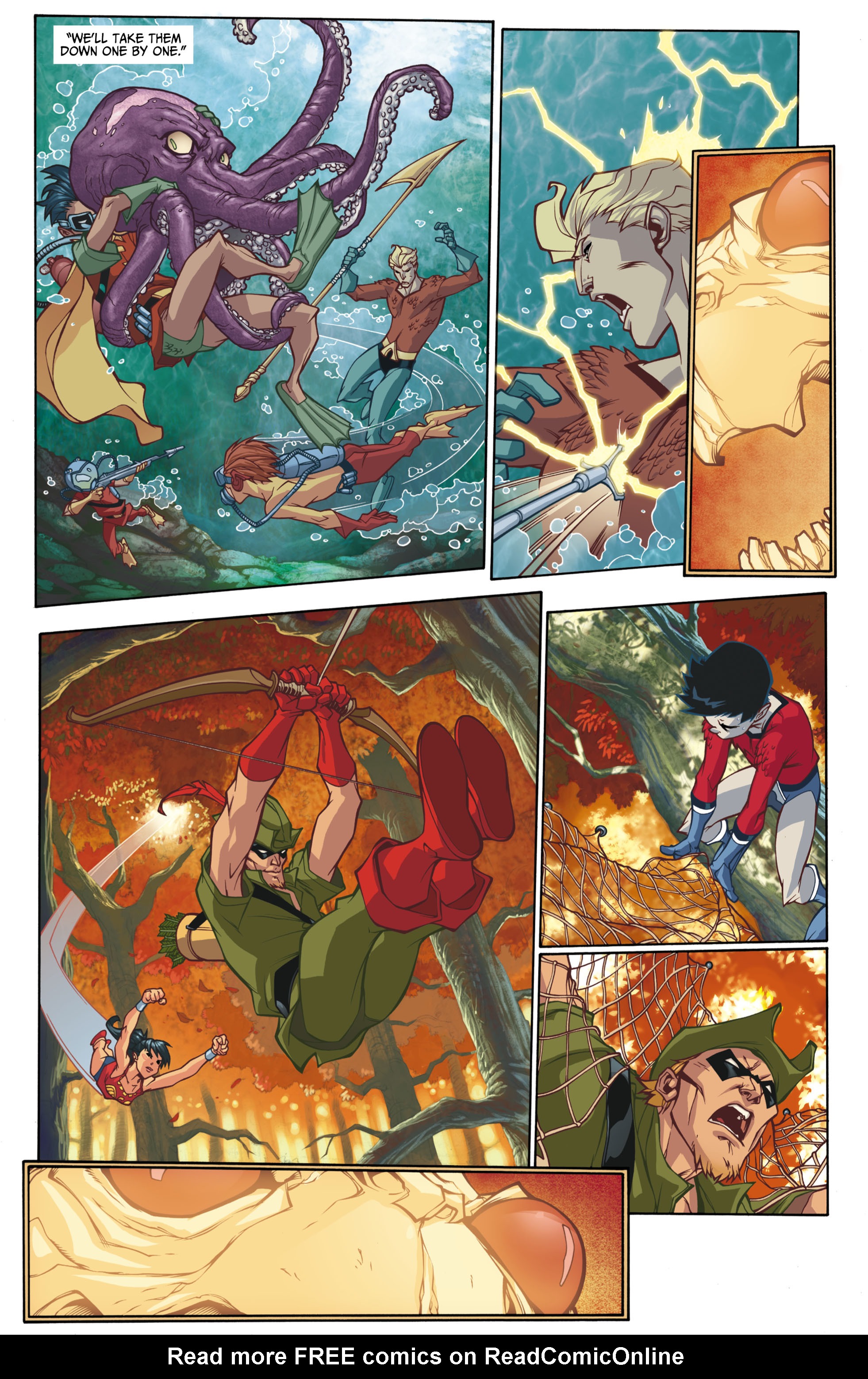 Read online Teen Titans: Year One comic -  Issue #3 - 13