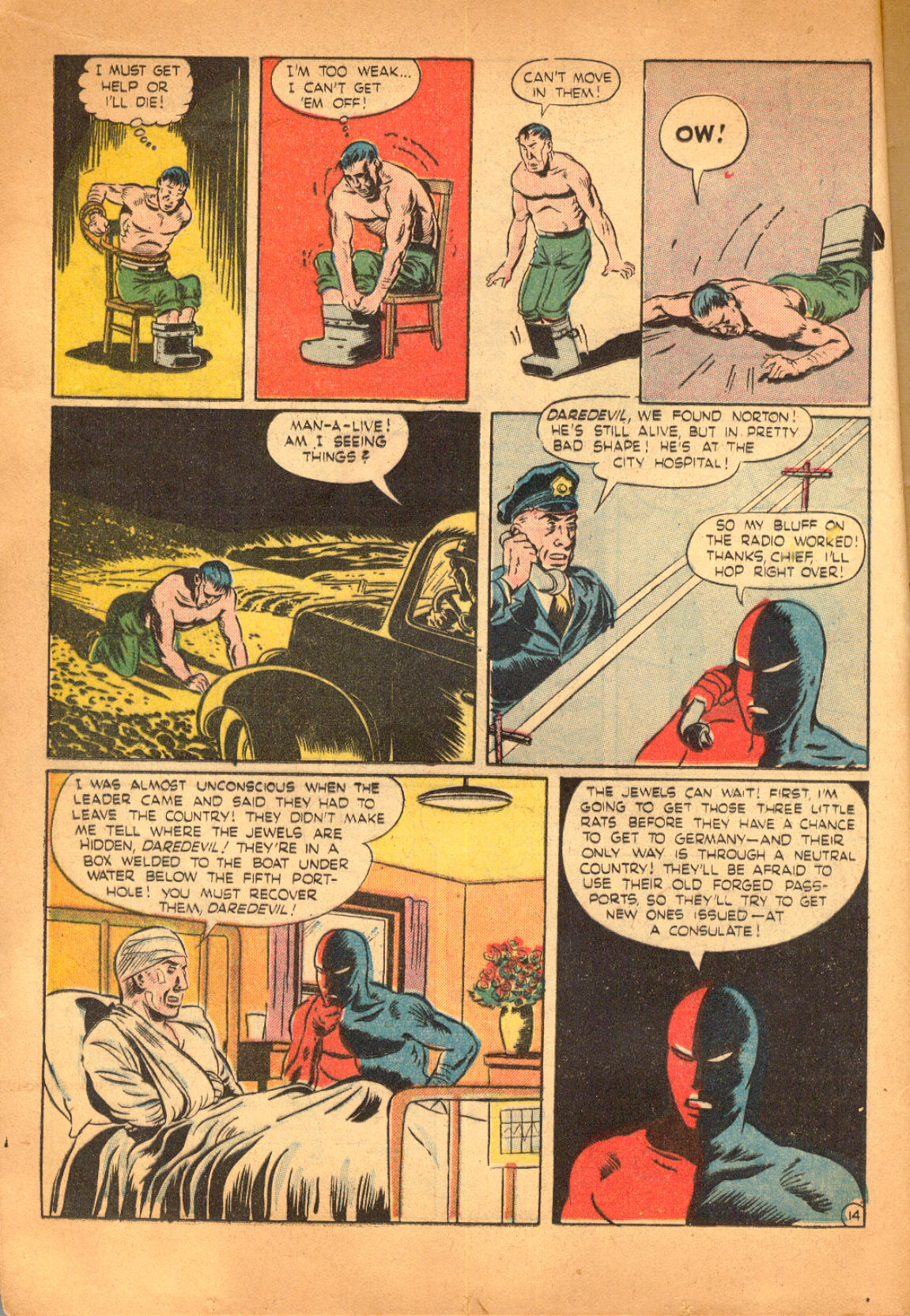 Read online Daredevil (1941) comic -  Issue #27 - 17