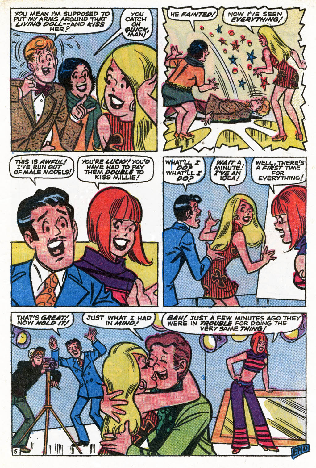 Read online Millie the Model comic -  Issue #200 - 17