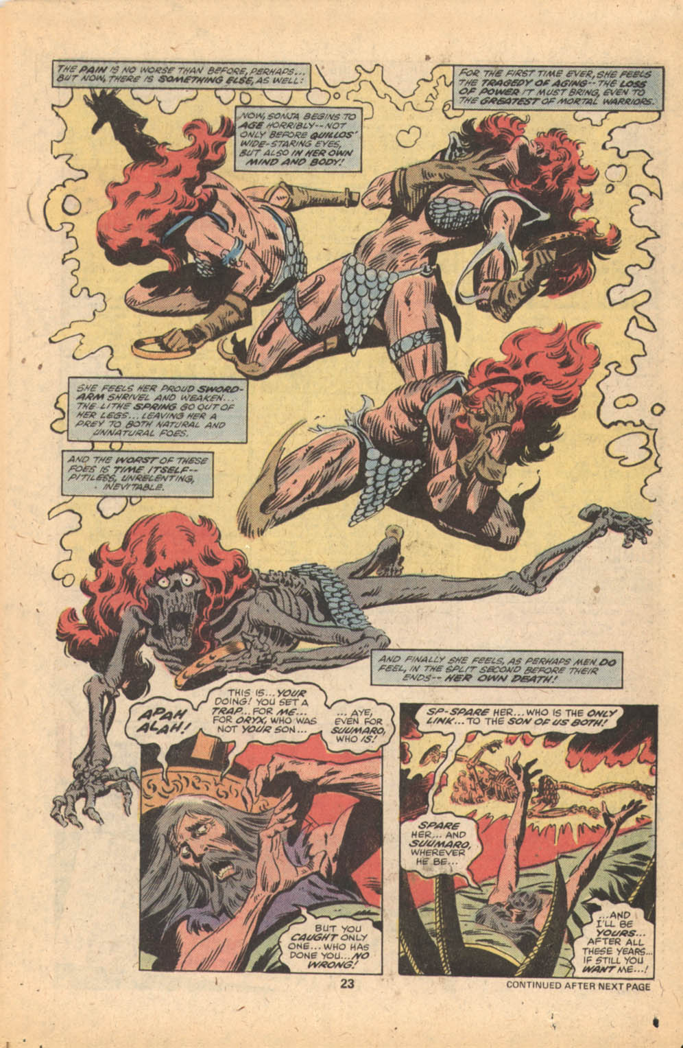 Red Sonja (1977) Issue #13 #13 - English 14