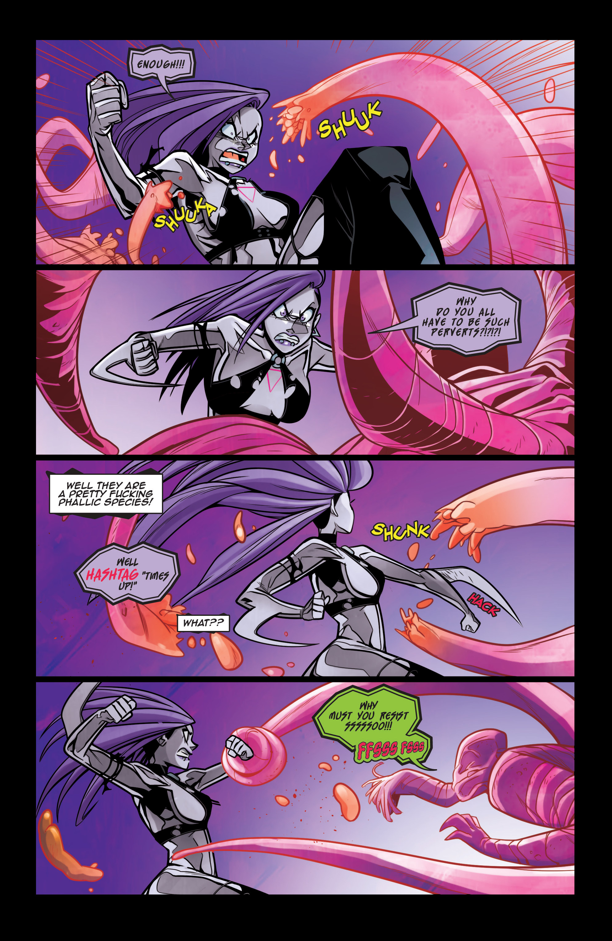 Read online Vampblade Season 4 comic -  Issue #4 - 12