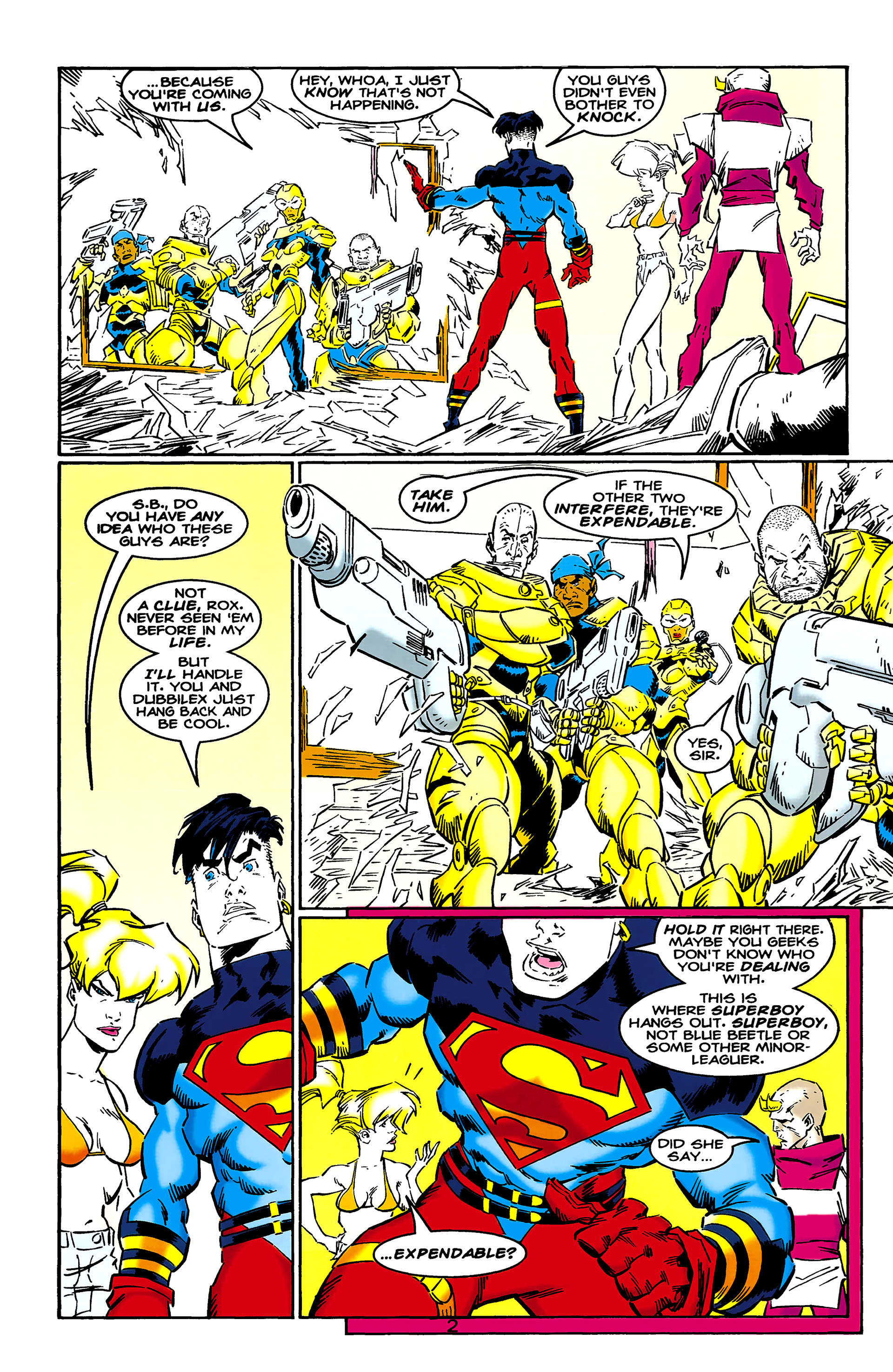 Read online Superboy (1994) comic -  Issue #35 - 3