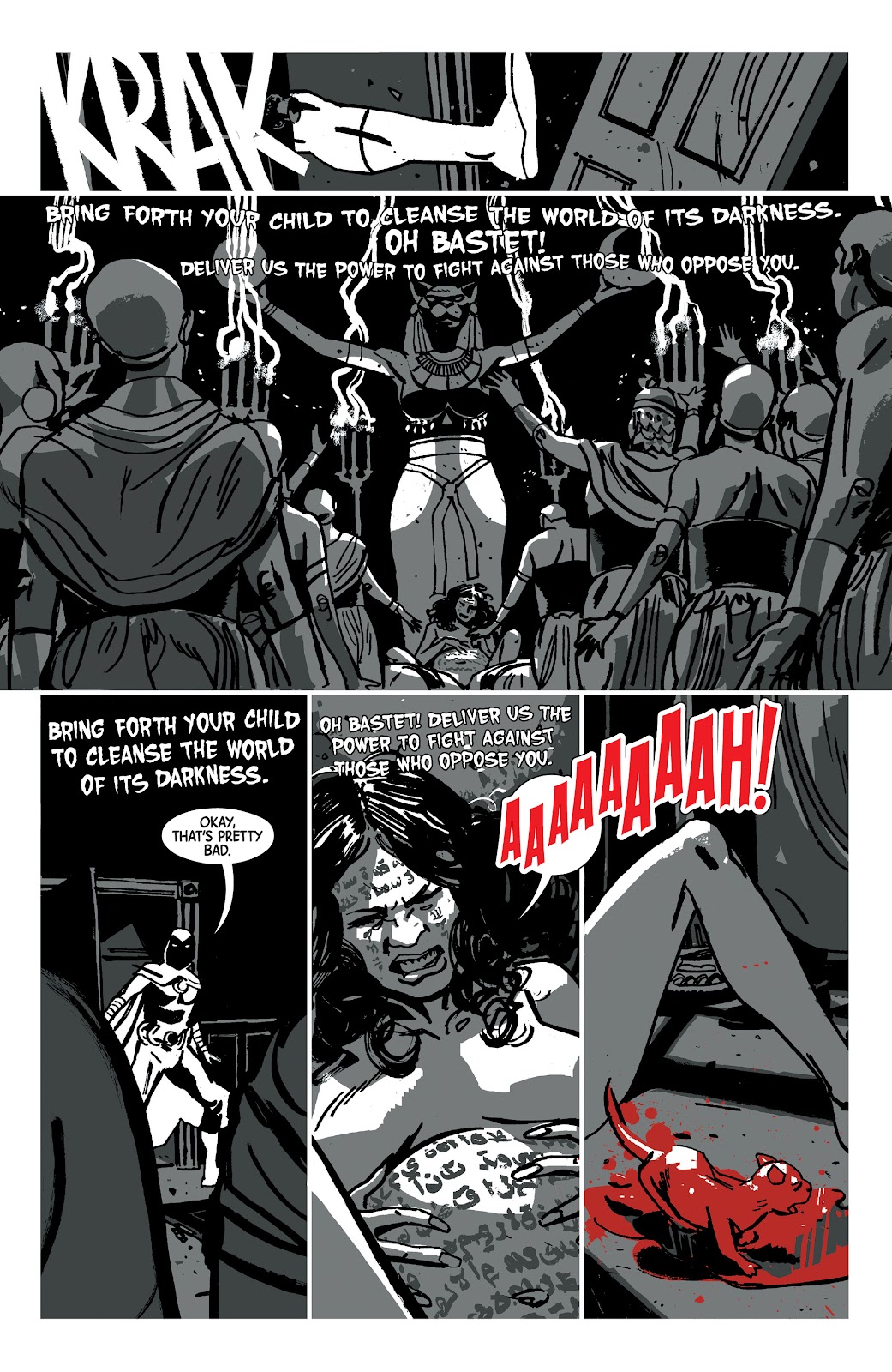 Moon Knight: Black, White & Blood issue 4 - Page 30