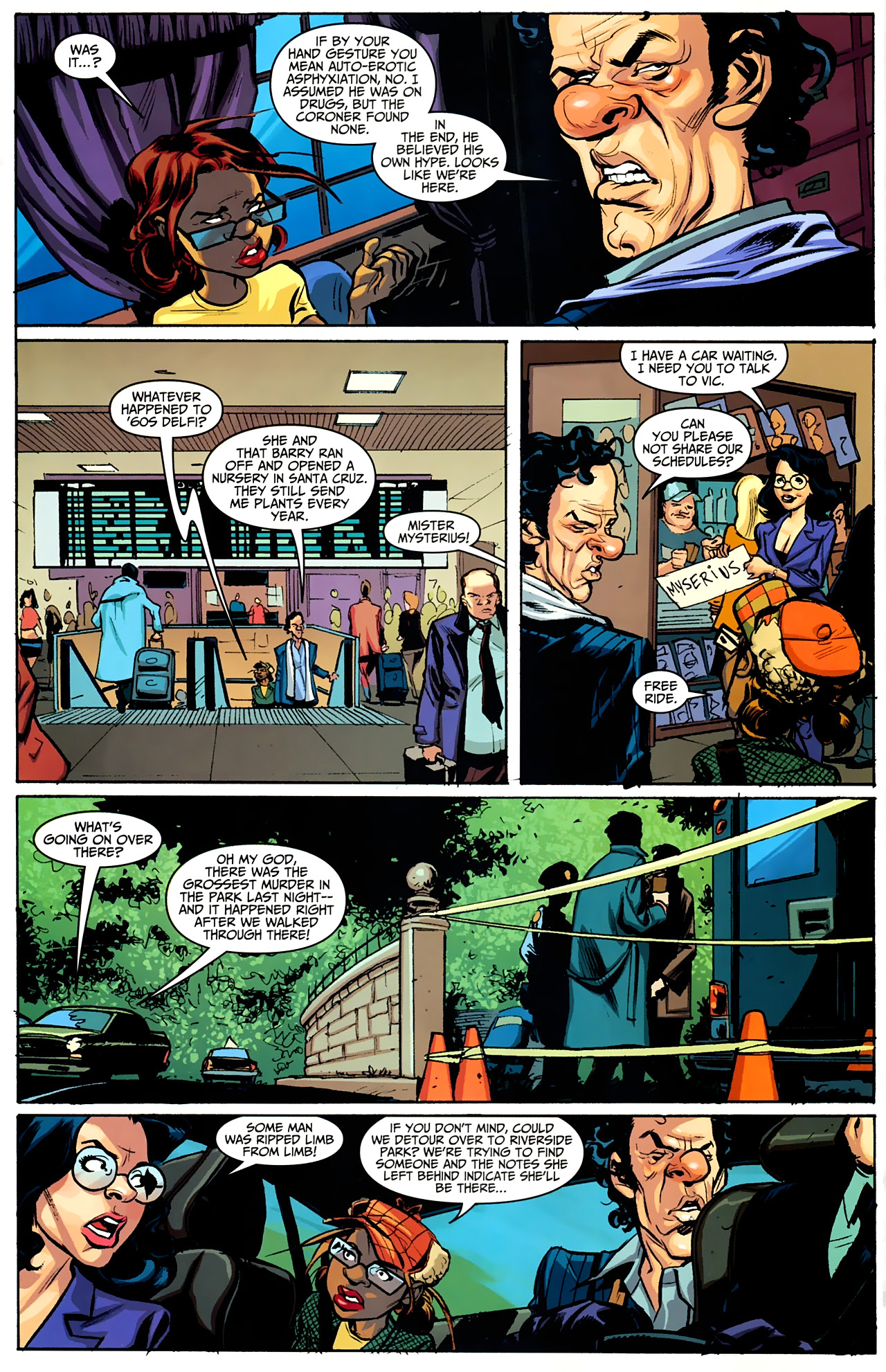 Read online Mysterius comic -  Issue #2 - 20