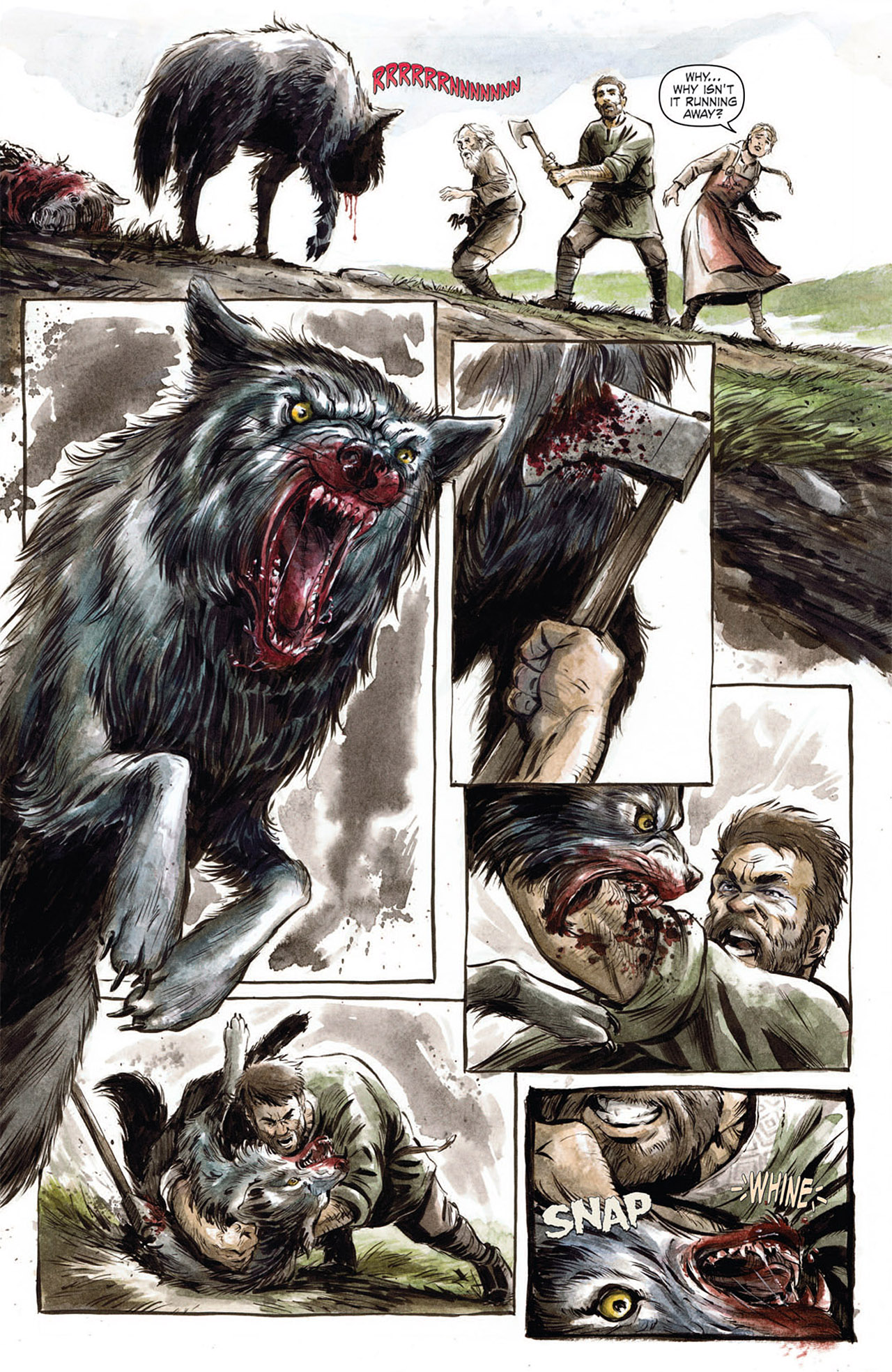 Read online Night of 1000 Wolves comic -  Issue #1 - 5