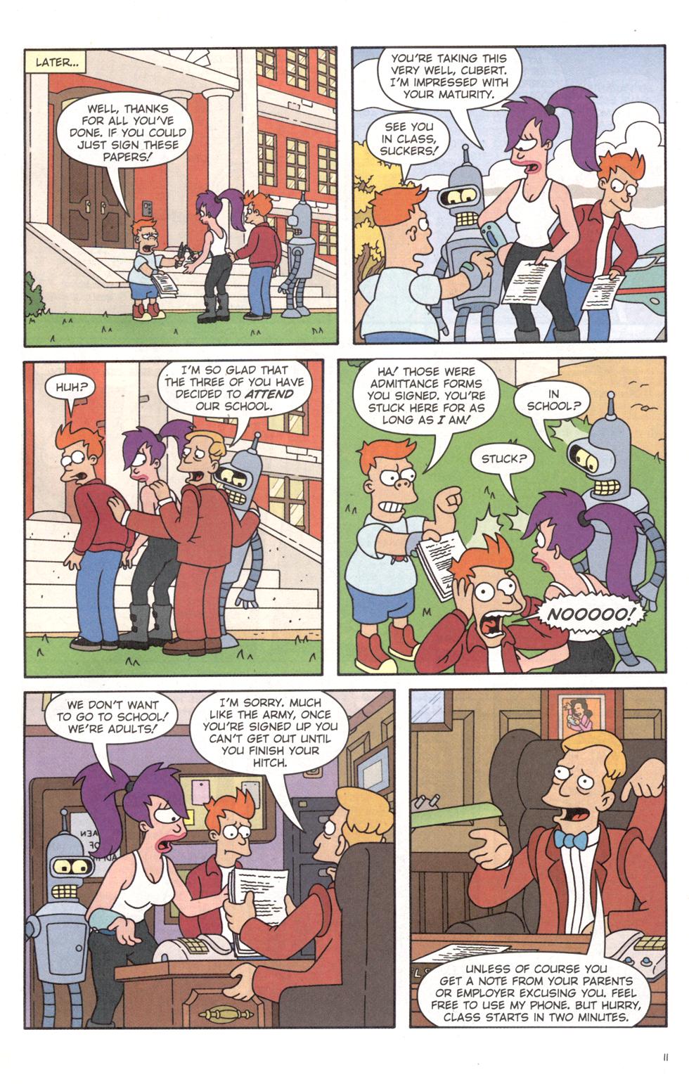 Read online Futurama Comics comic -  Issue #16 - 12