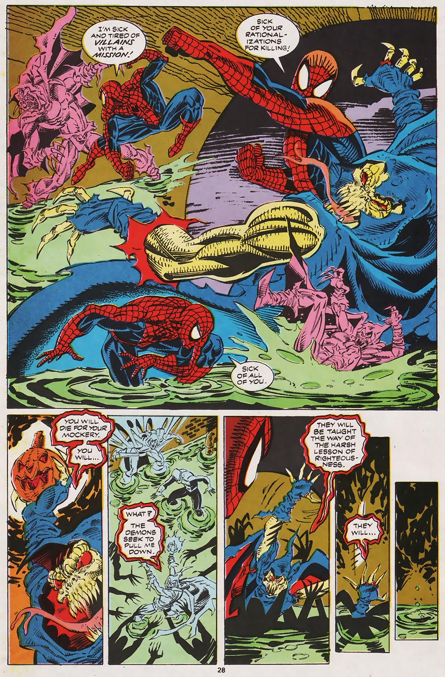 Read online Web of Spider-Man (1985) comic -  Issue #96 - 22