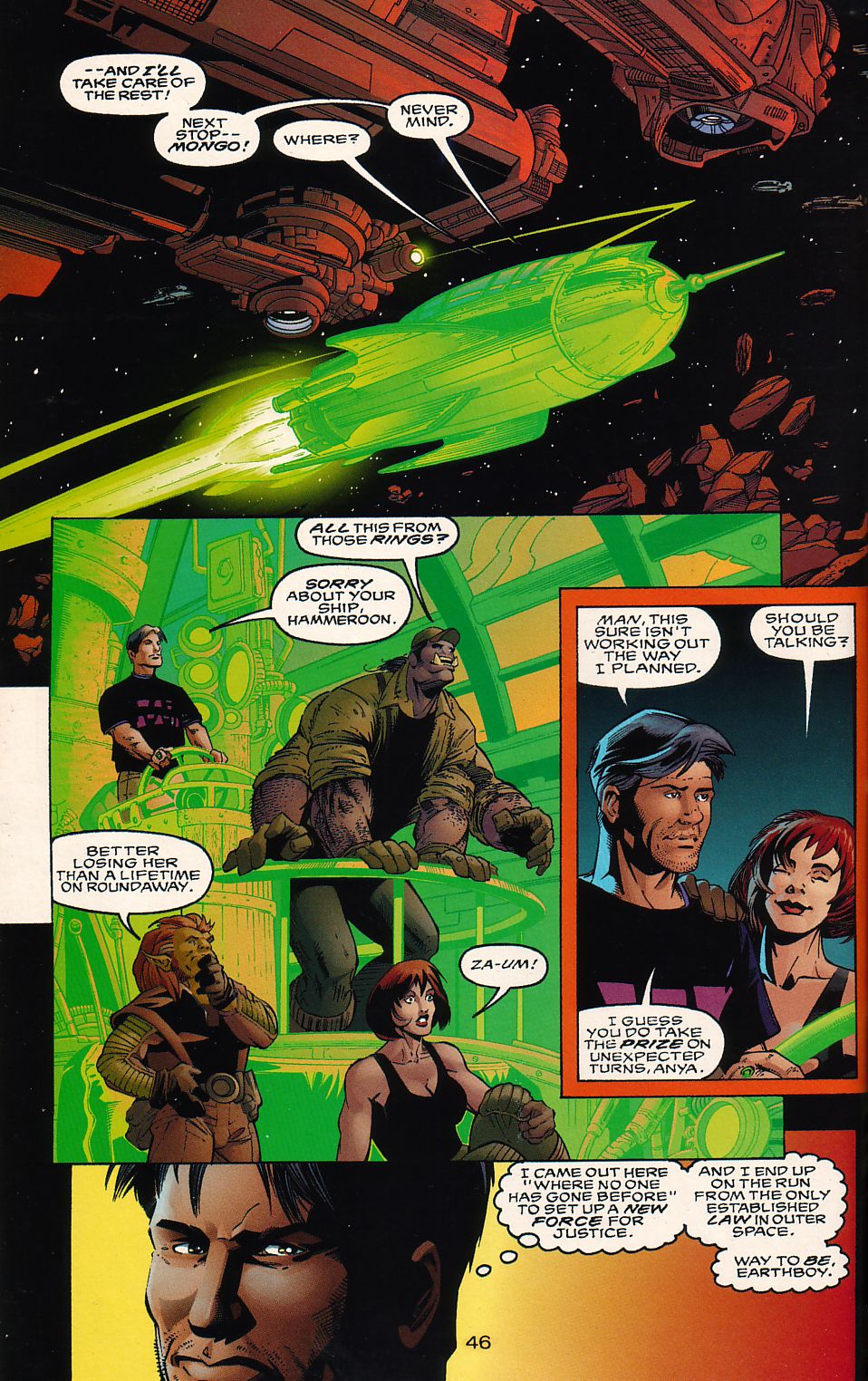 Read online Green Lantern: The New Corps comic -  Issue #1 - 48