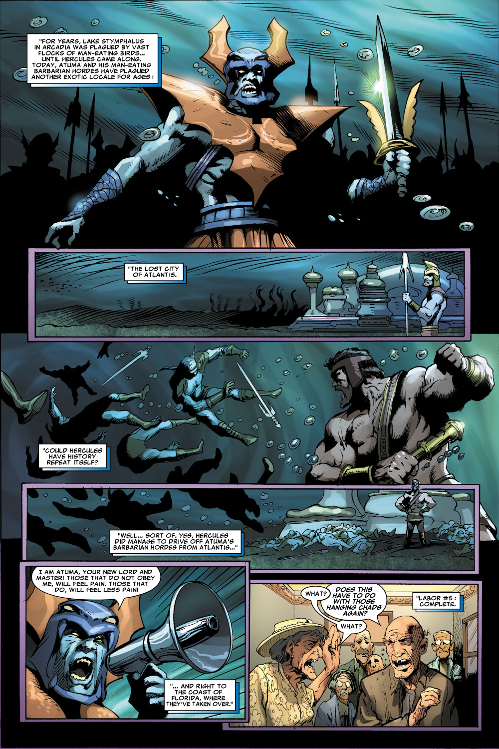 Read online Hercules (2005) comic -  Issue #3 - 16