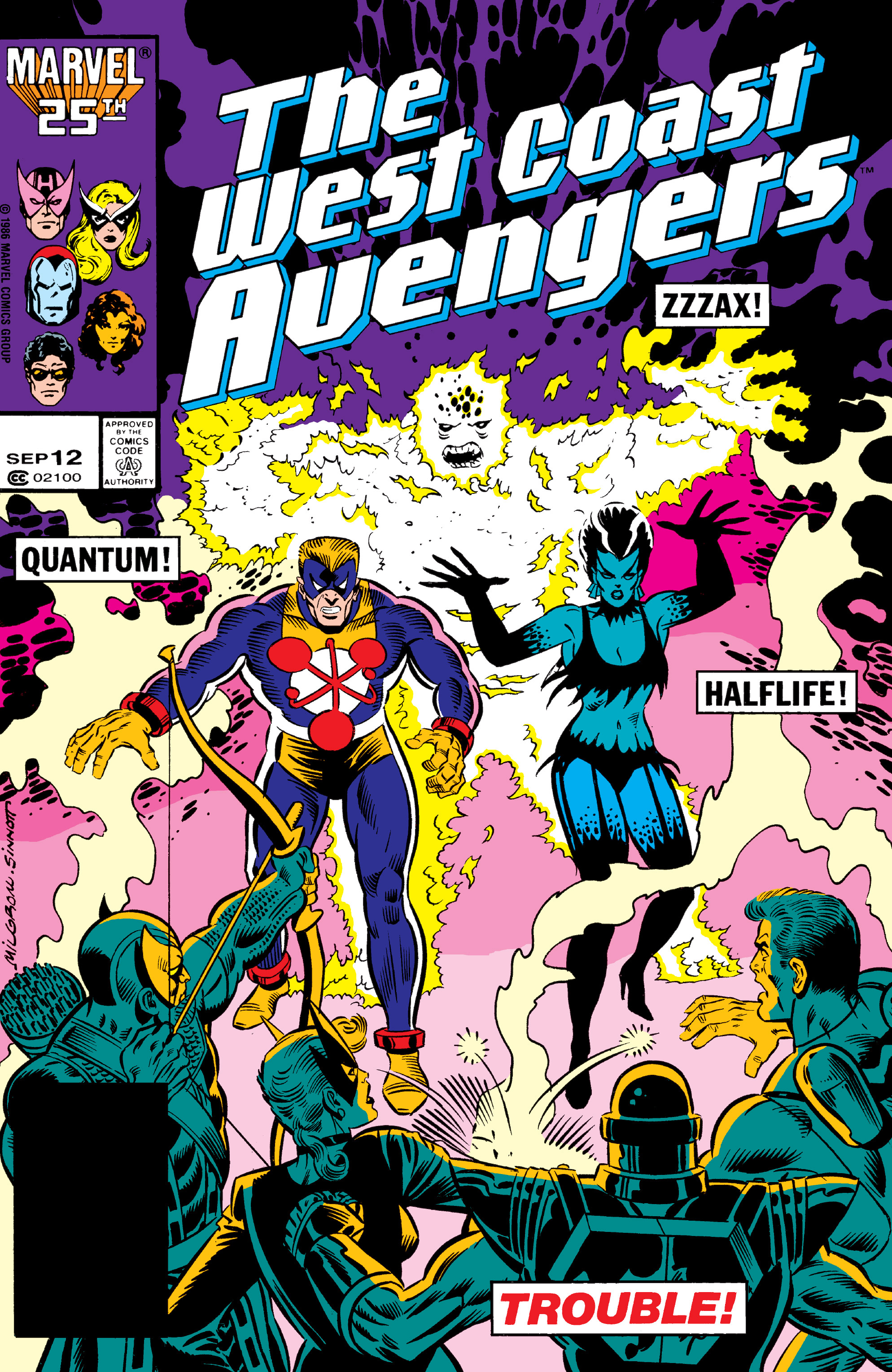 Read online West Coast Avengers (1985) comic -  Issue #12 - 1