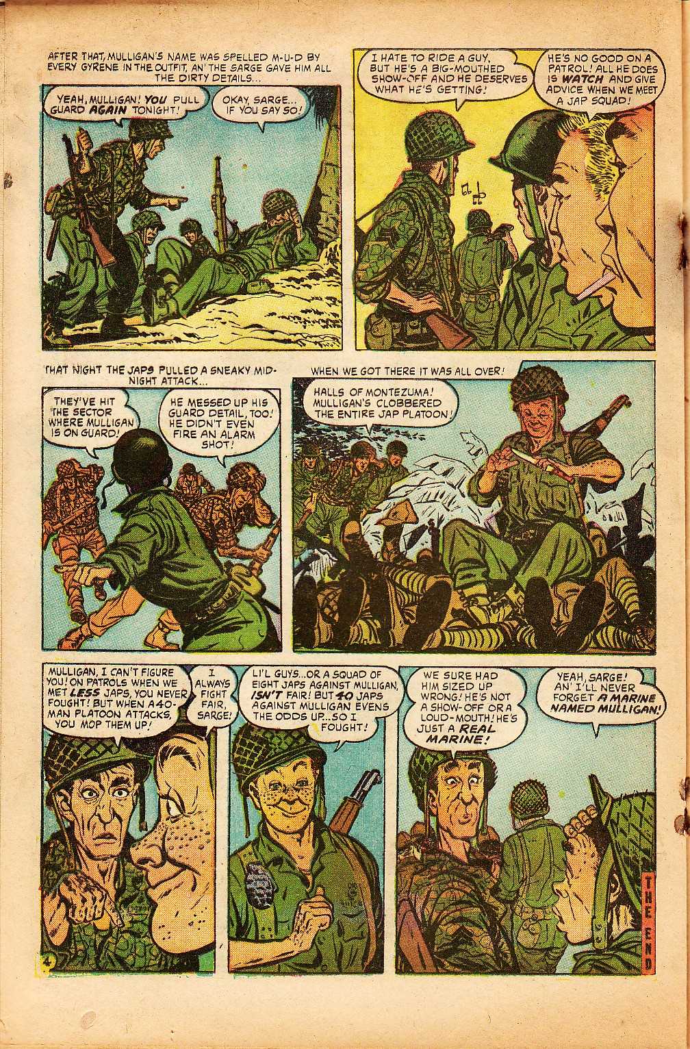 Read online Marines in Battle comic -  Issue #10 - 20