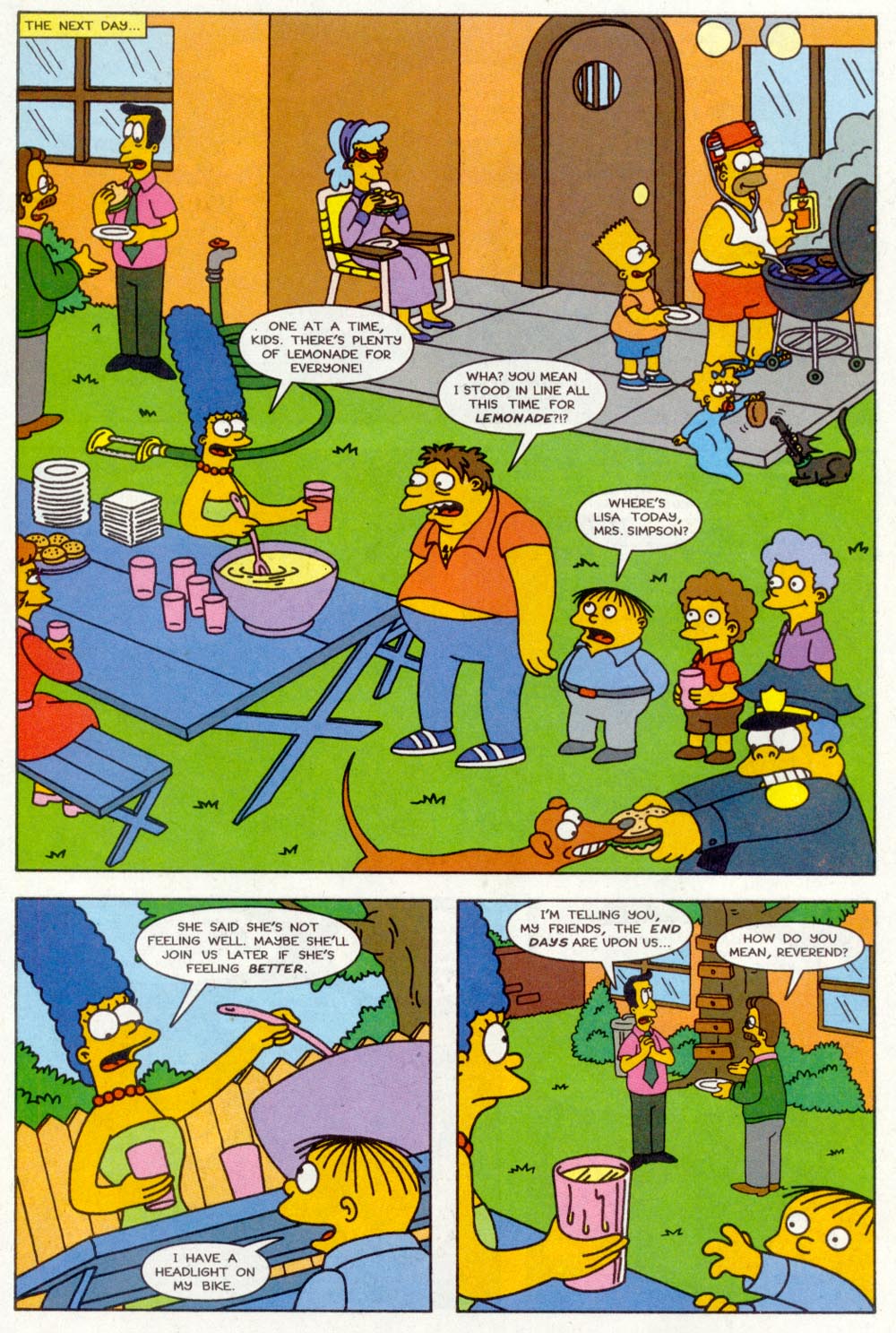 Read online Treehouse of Horror comic -  Issue #2 - 21