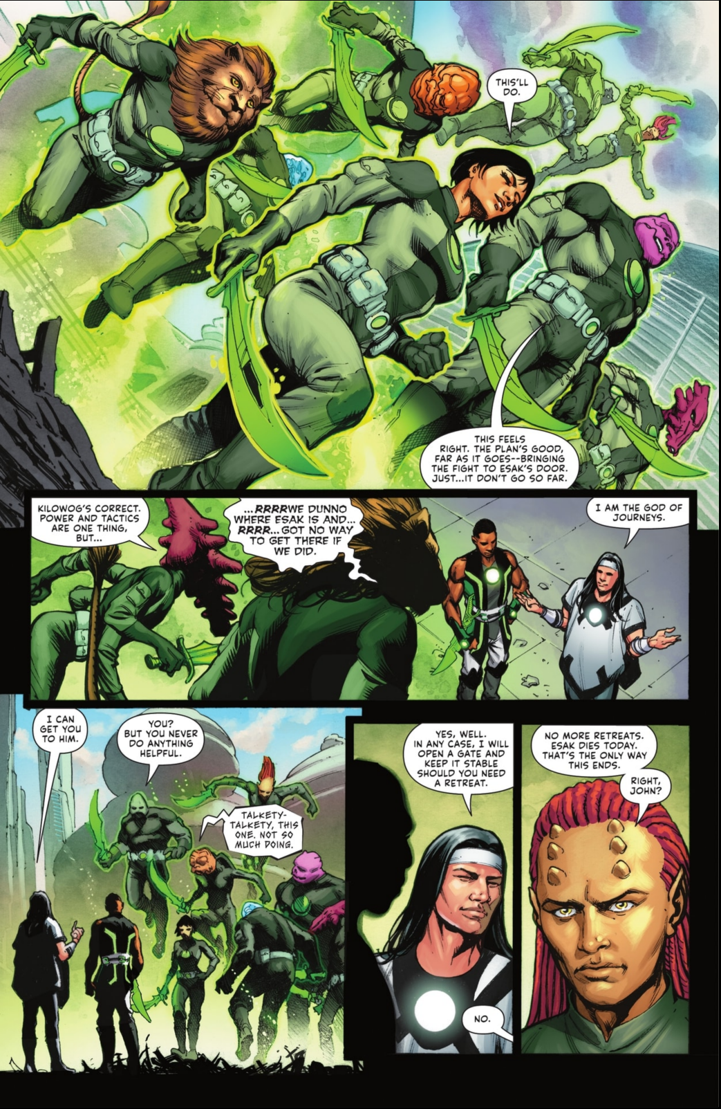 Read online John Stewart: The Emerald Knight comic -  Issue #1 - 22