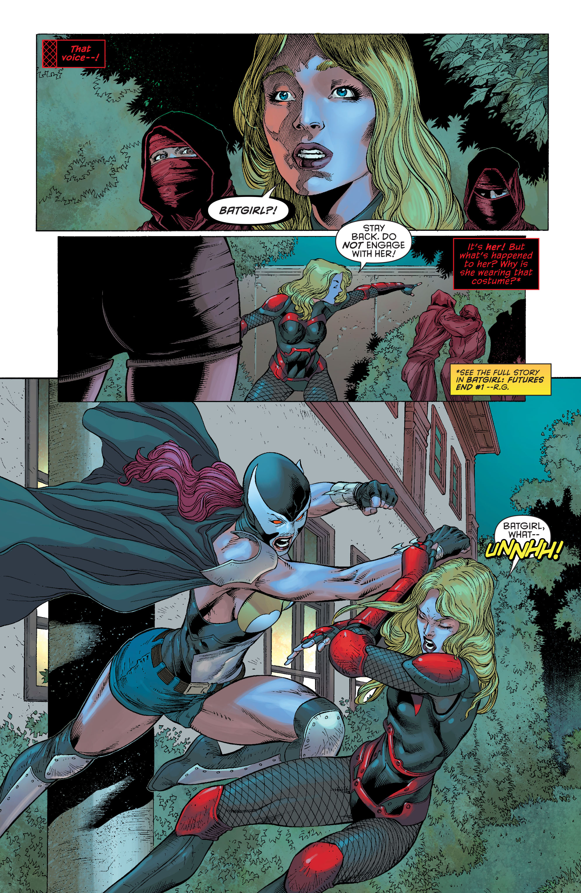 Read online Birds of Prey: Futures End comic -  Issue # Full - 14