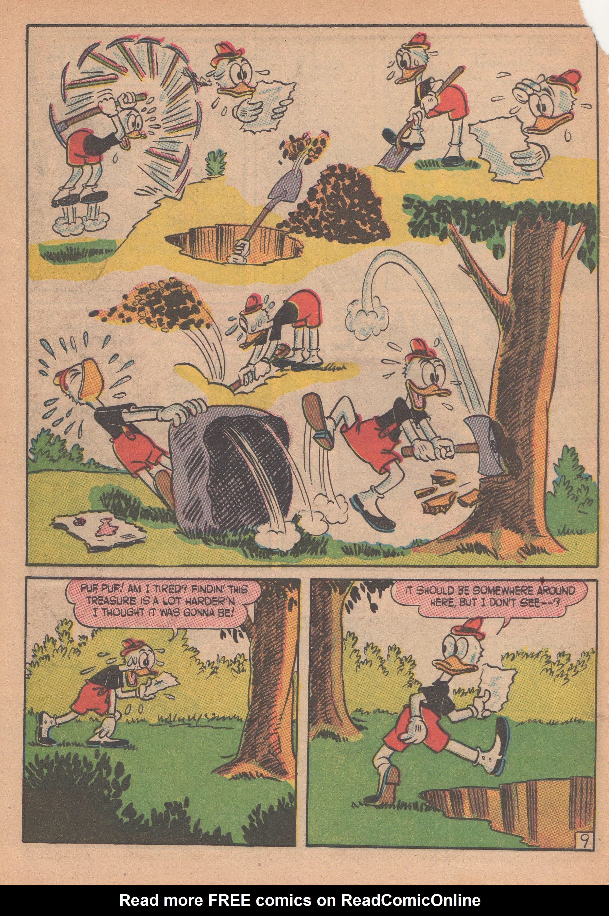 Read online Super Duck Comics comic -  Issue #6 - 44