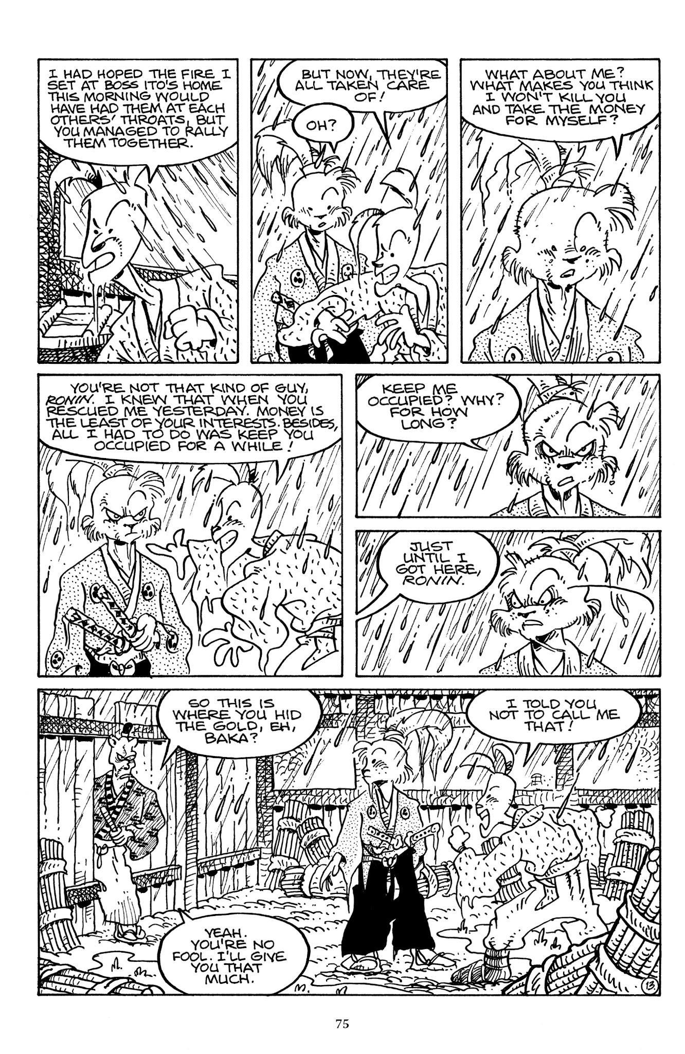 Read online The Usagi Yojimbo Saga comic -  Issue # TPB 6 - 74