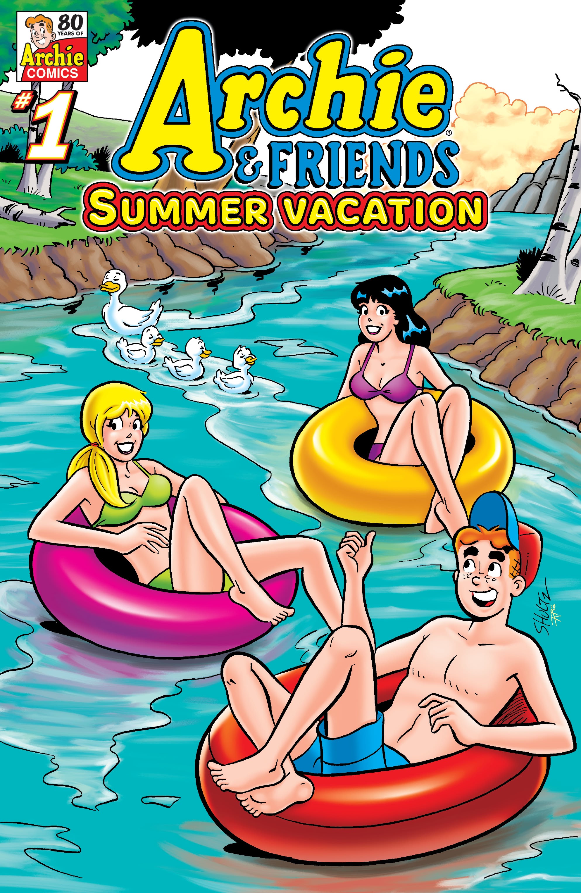 Read online Archie & Friends: Summer Vacation comic -  Issue # Full - 1