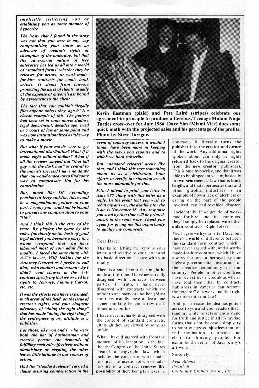 Cerebus Issue #80 #80 - English 24