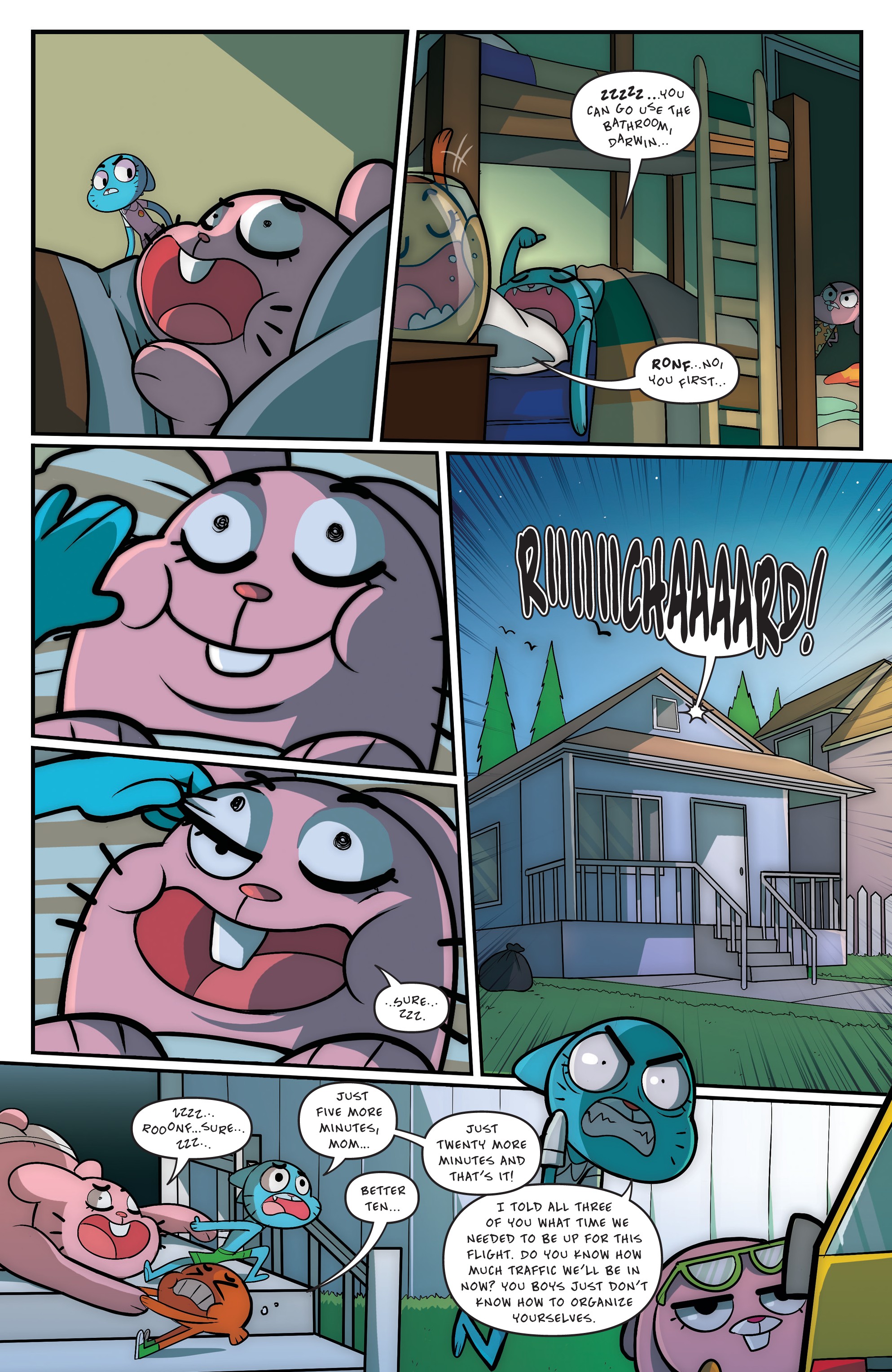 Read online The Amazing World of Gumball: Spring Break Smash comic -  Issue # Full - 29