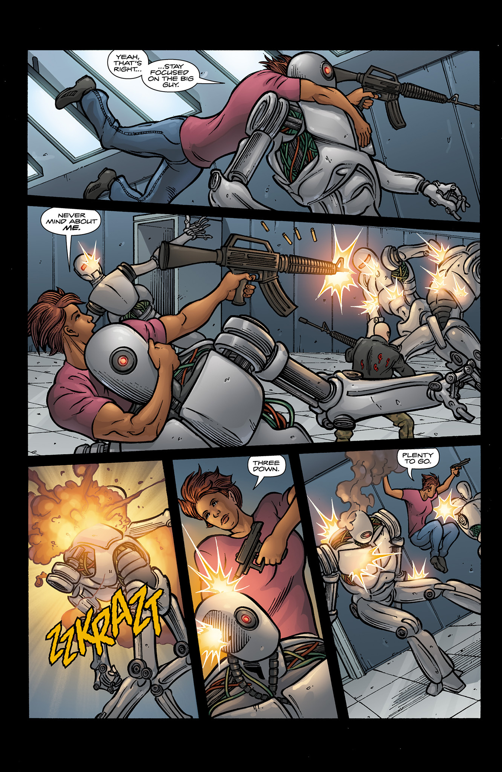 Read online The Terminator: Enemy of My Enemy comic -  Issue #5 - 17