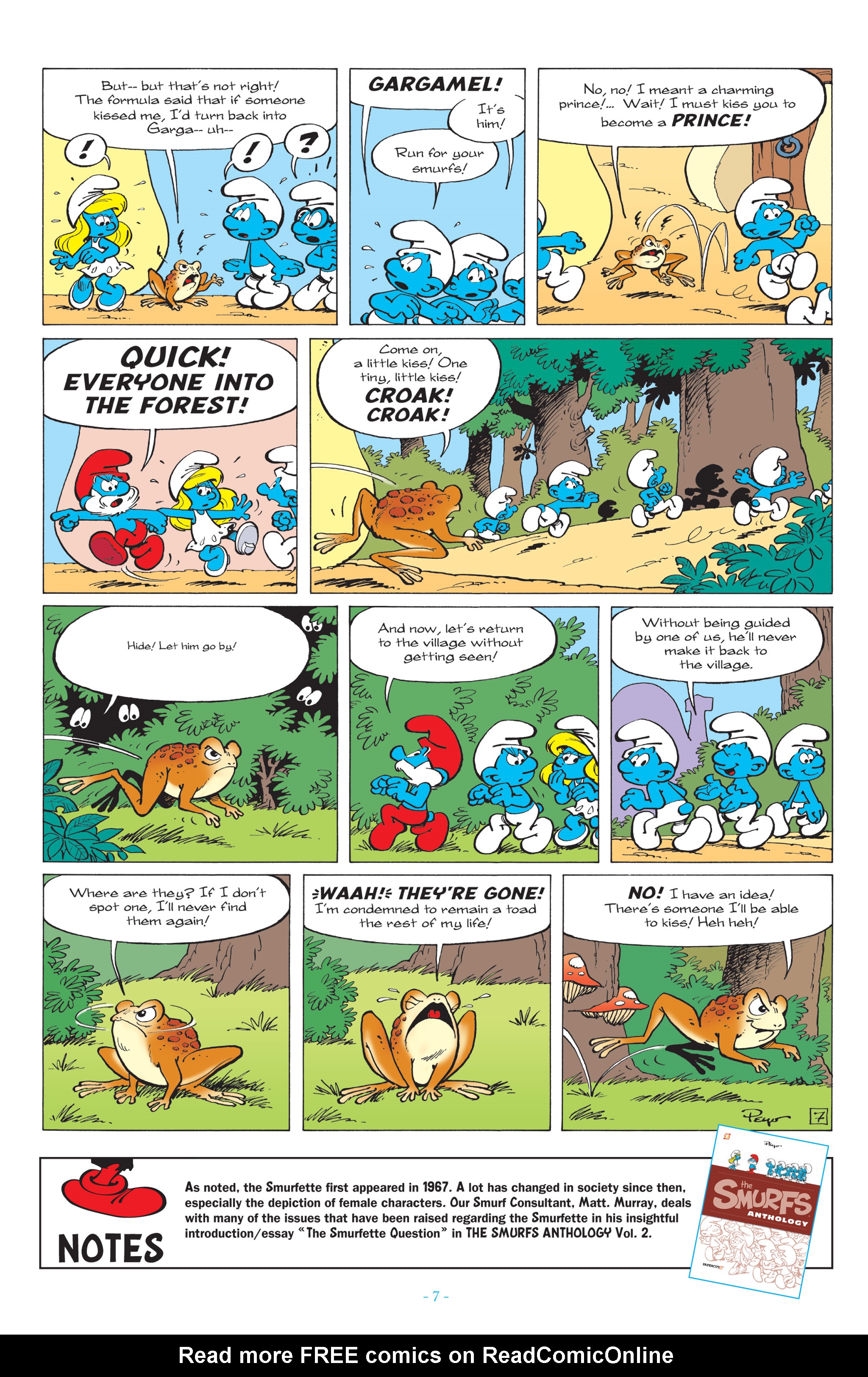 Read online Free Comic Book Day 2014 comic -  Issue # The Smurfs - 9