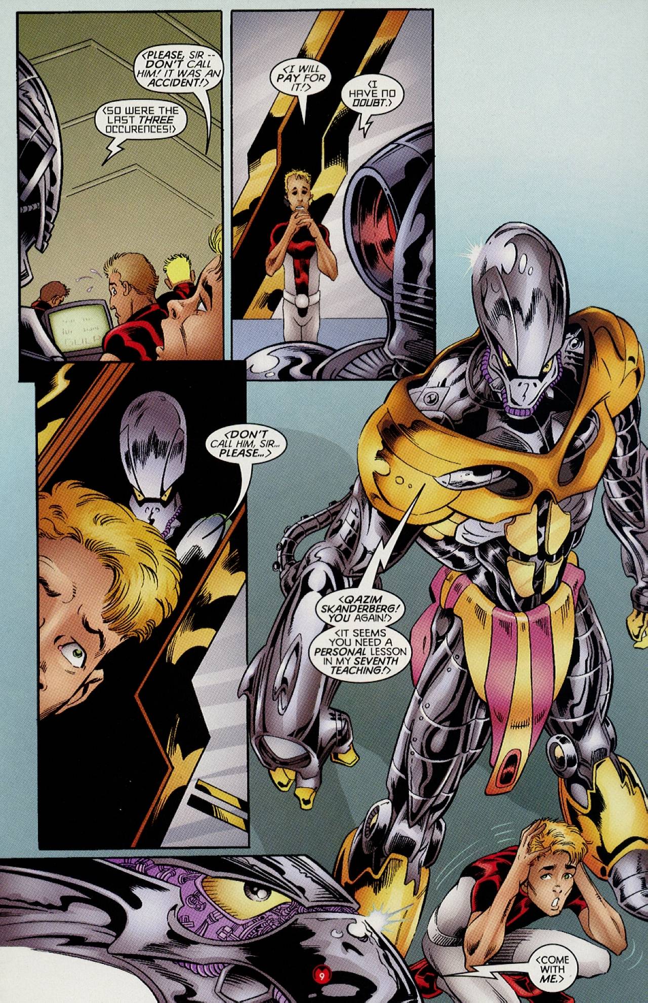 Read online Magnus Robot Fighter (1997) comic -  Issue #9 - 9