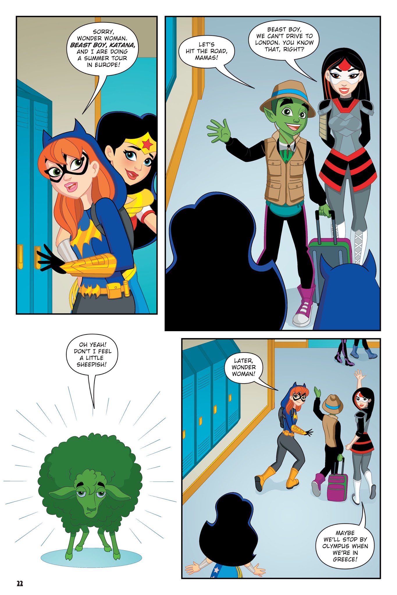 Read online DC Super Hero Girls: Summer Olympus comic -  Issue # TPB - 20