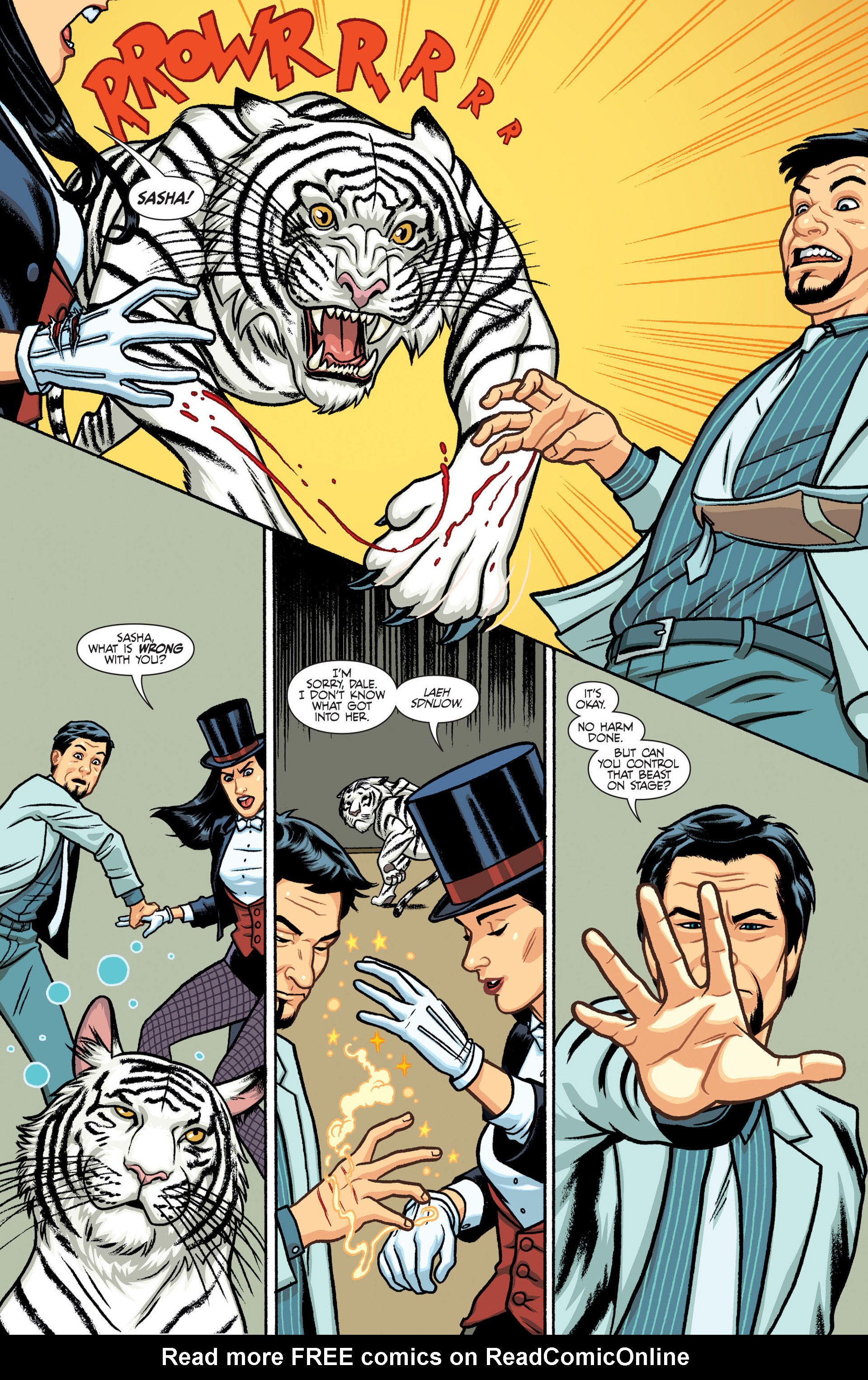 Read online Black Canary and Zatanna: Bloodspell comic -  Issue # Full - 71