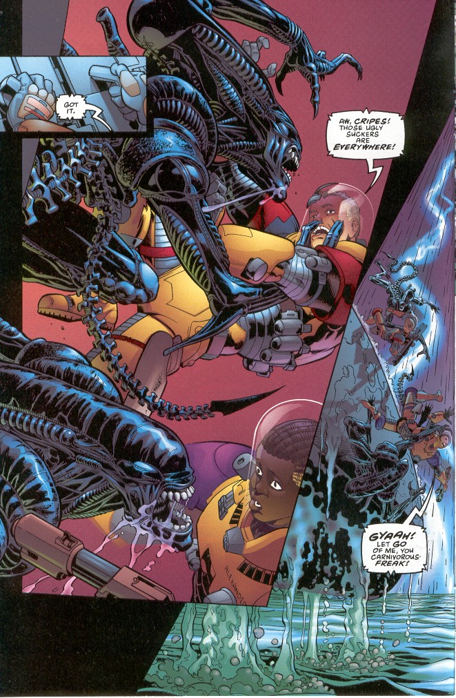Read online Aliens: Xenogenesis comic -  Issue #3 - 8