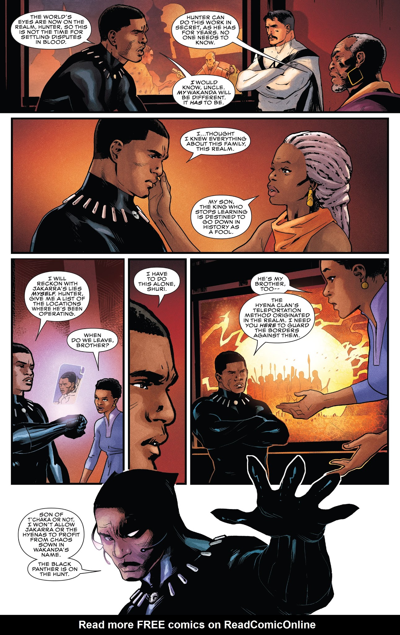 Read online Rise of the Black Panther comic -  Issue #5 - 8