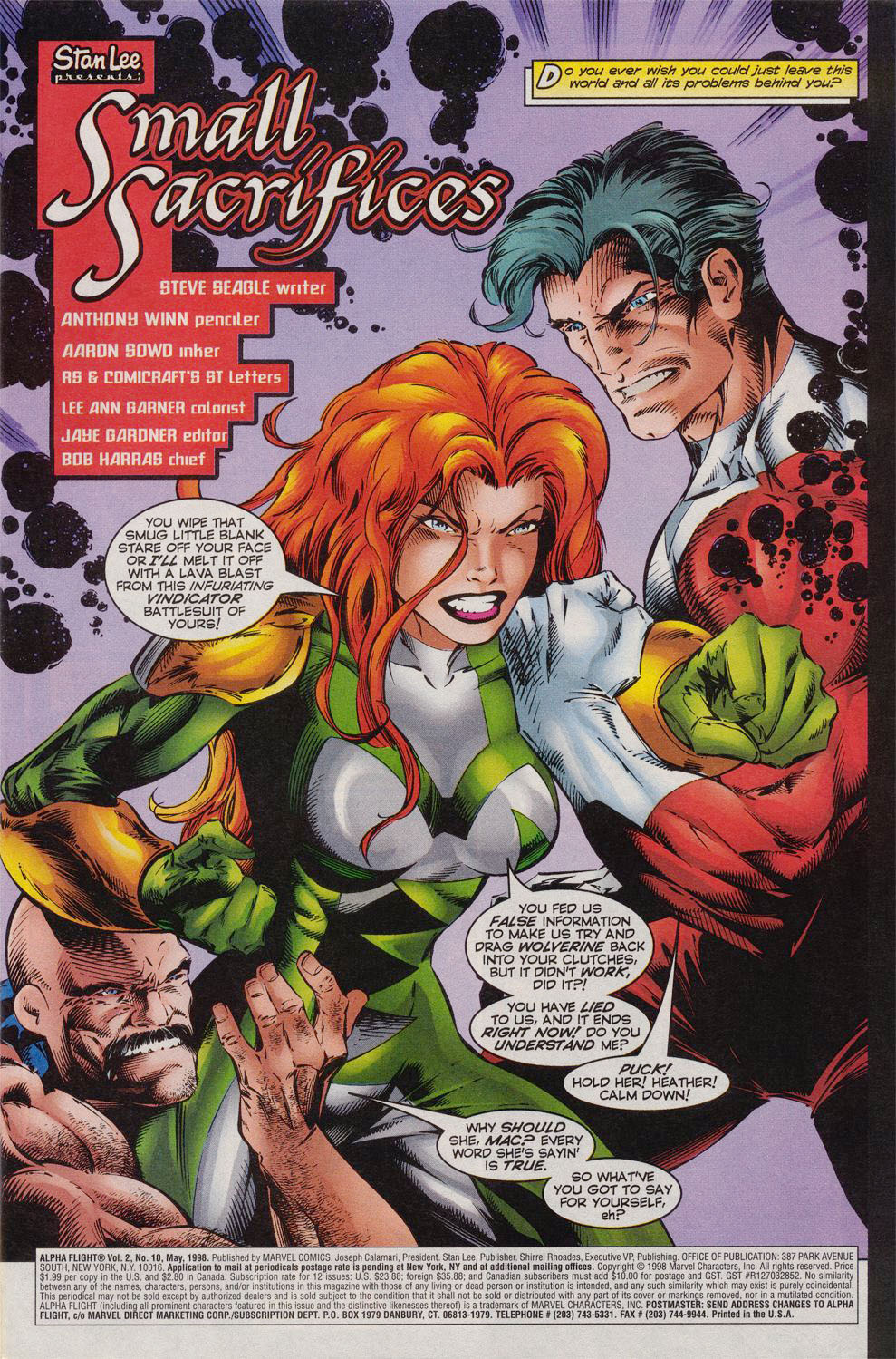 Read online Alpha Flight (1997) comic -  Issue #10 - 2